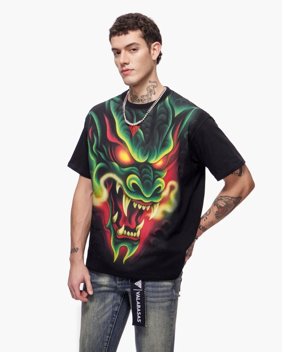 Night Serpent Tee Black sold by valabasas product image thumbnail 4