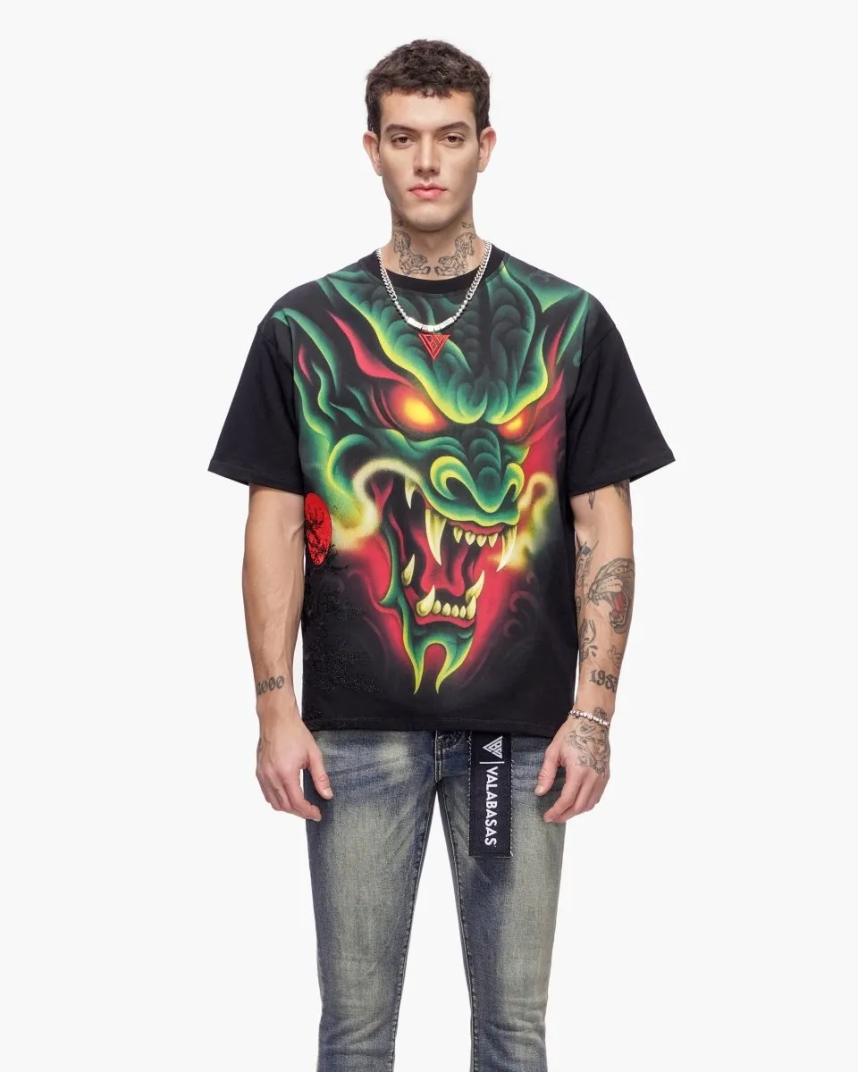 Night Serpent Tee Black sold by valabasas