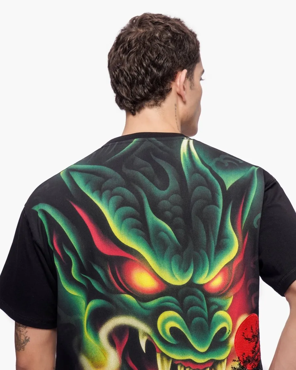 Night Serpent Tee Black sold by valabasas product image thumbnail 2