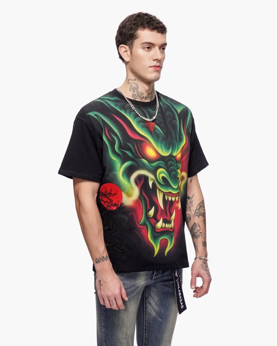Night Serpent Tee Black sold by valabasas product image thumbnail 5