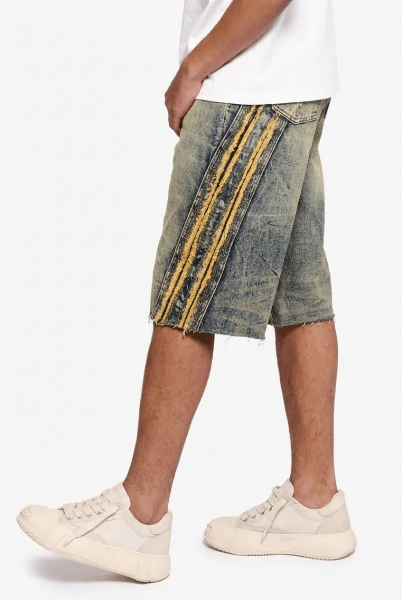 Wrap Dirty Blue Shorts sold by valabasas product image thumbnail 3
