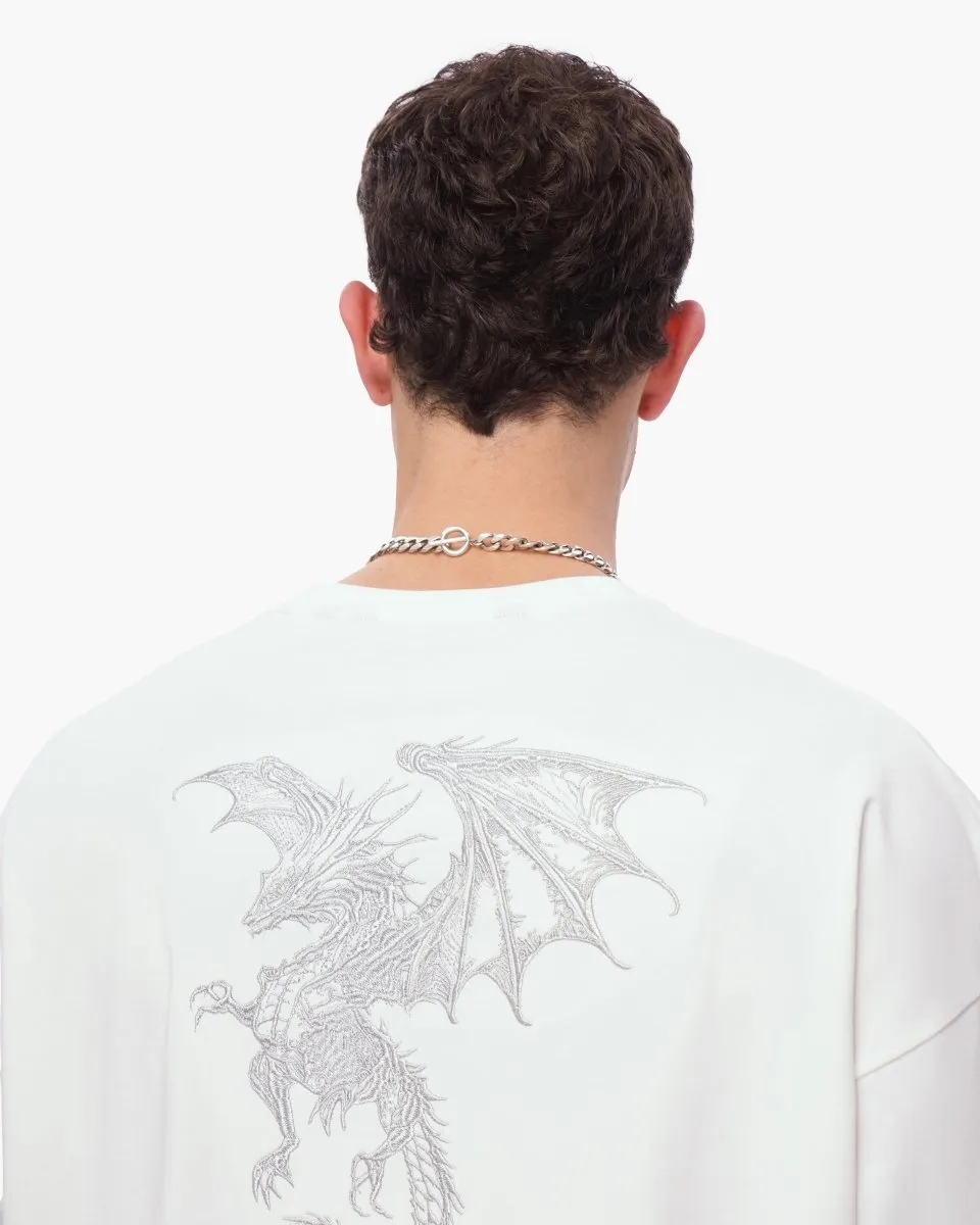 Kunji Tee White Silver sold by valabasas product image thumbnail 3