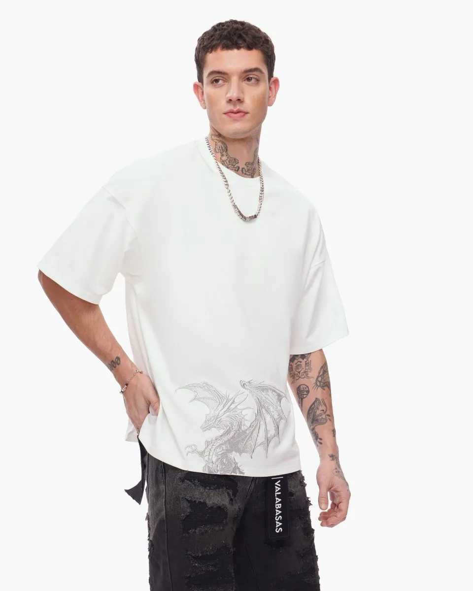 Kunji Tee White Silver sold by valabasas product image thumbnail 4
