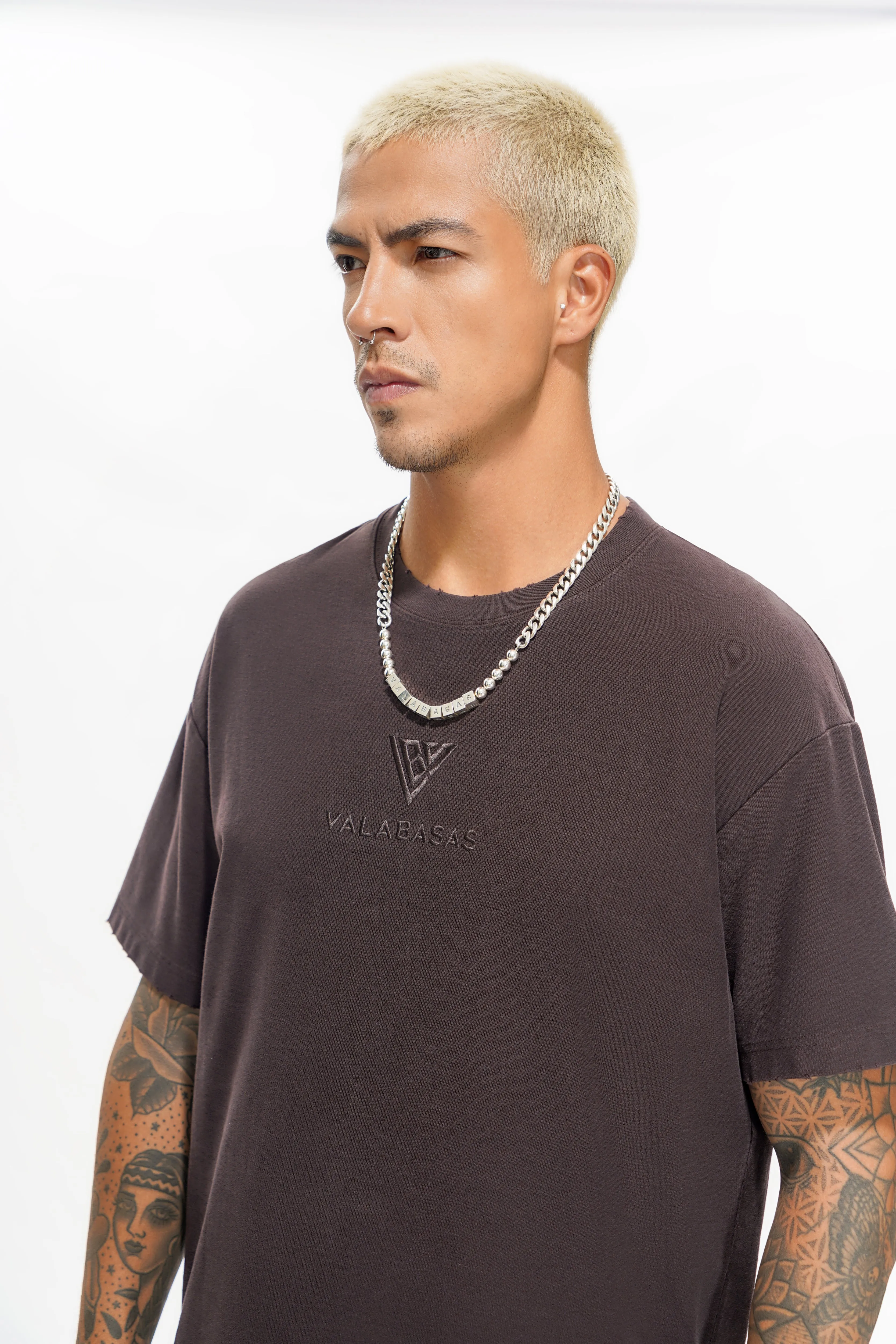 VLOGO Mocha Tee sold by valabasas product image thumbnail 3
