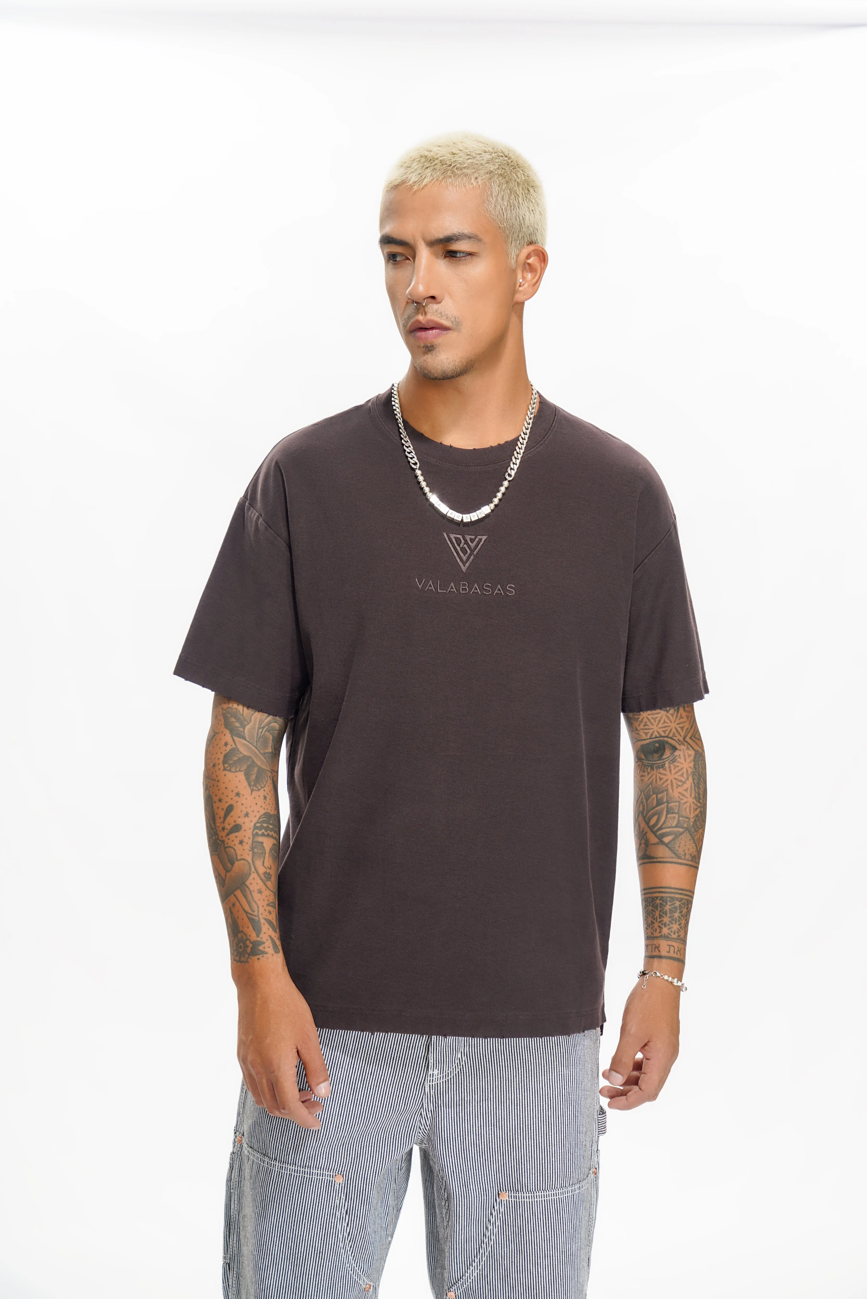 VLOGO Mocha Tee sold by valabasas product image thumbnail 4