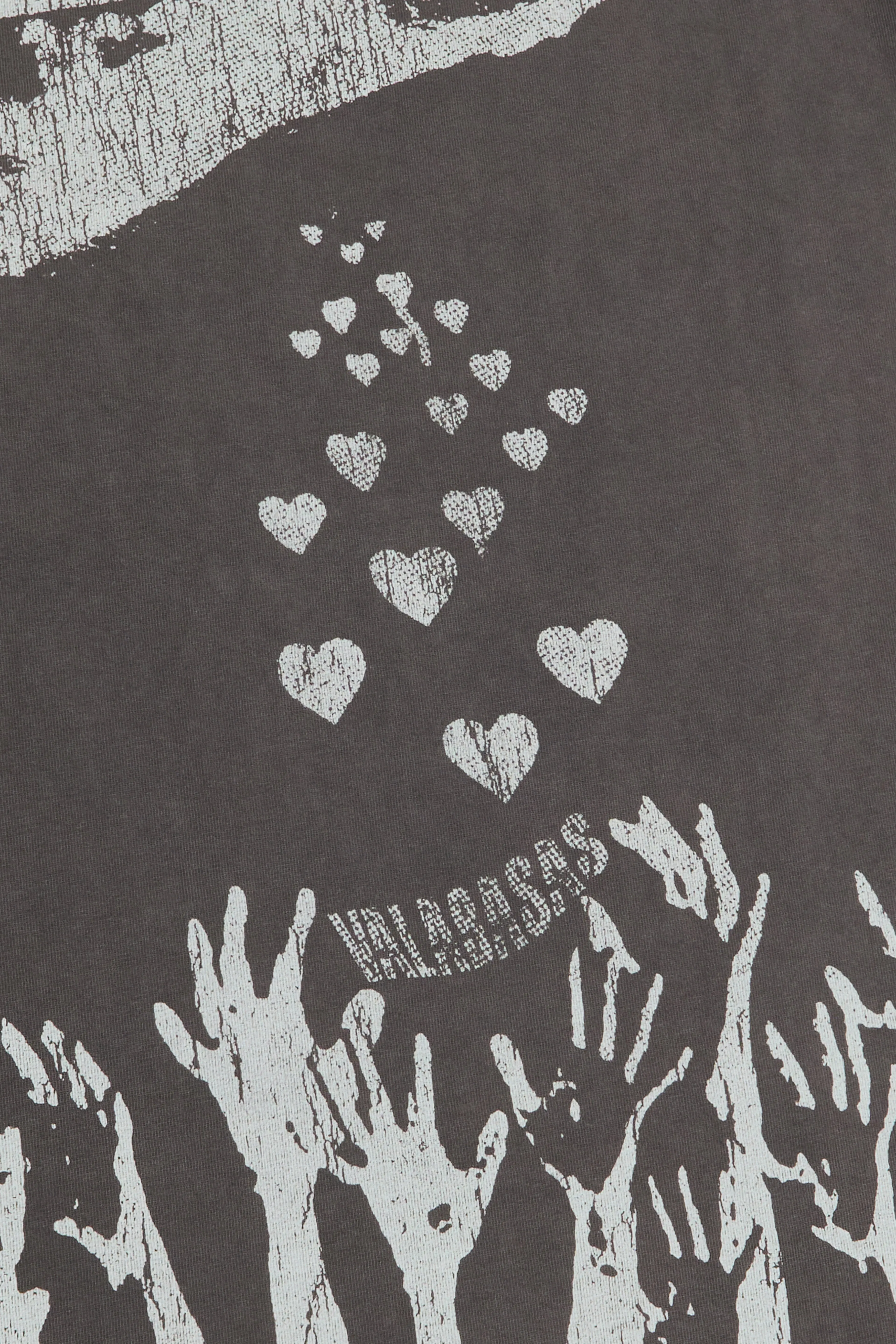 "SEND LOVE" VINTAGE BLACK TEE sold by valabasas product image thumbnail 4