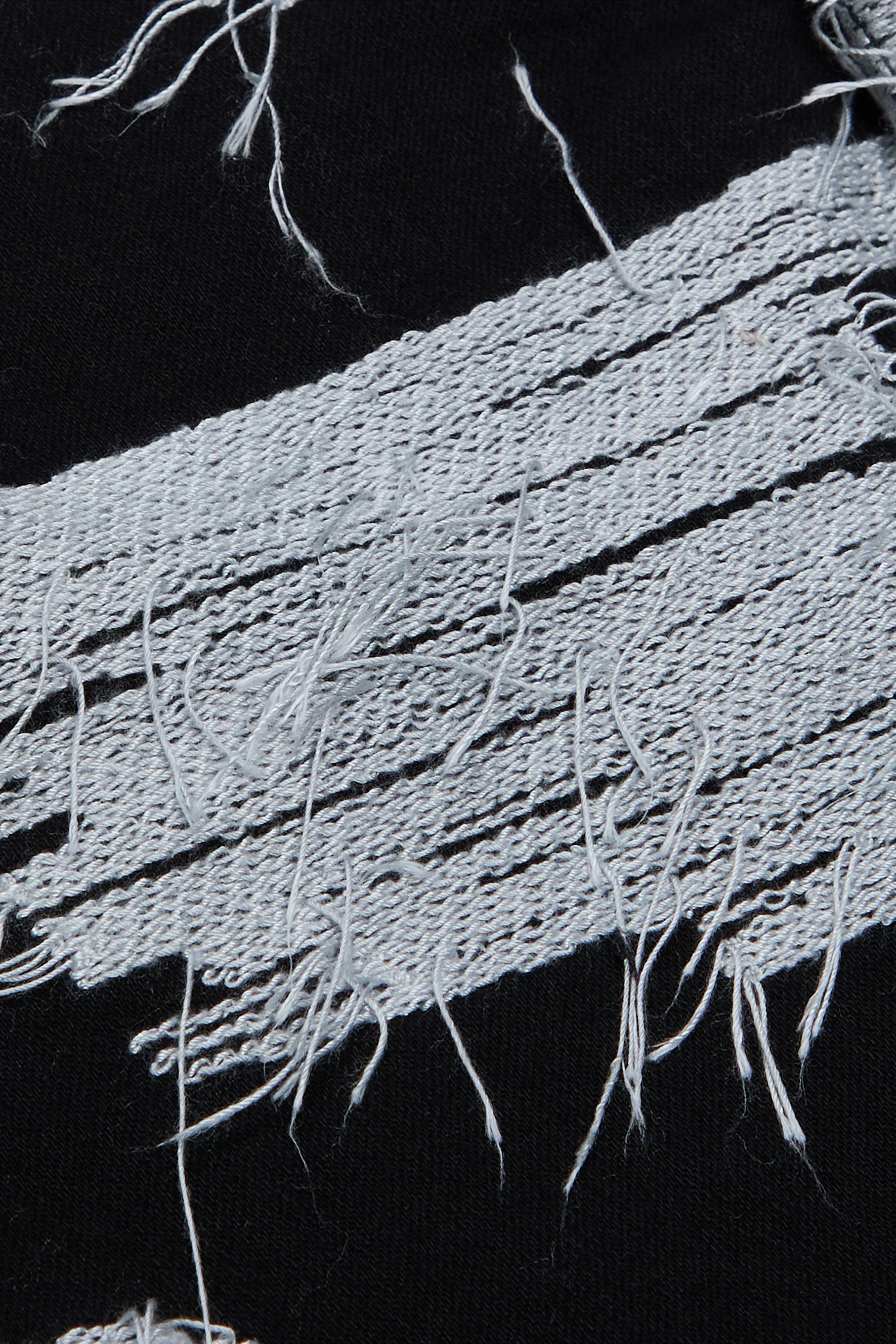 "FRAY GRID" SKINNY BLACK WHITE WASH sold by valabasas product image thumbnail 3