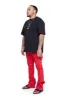 VALABASAS JEANS “ART” RED WASHED sold by valabasas