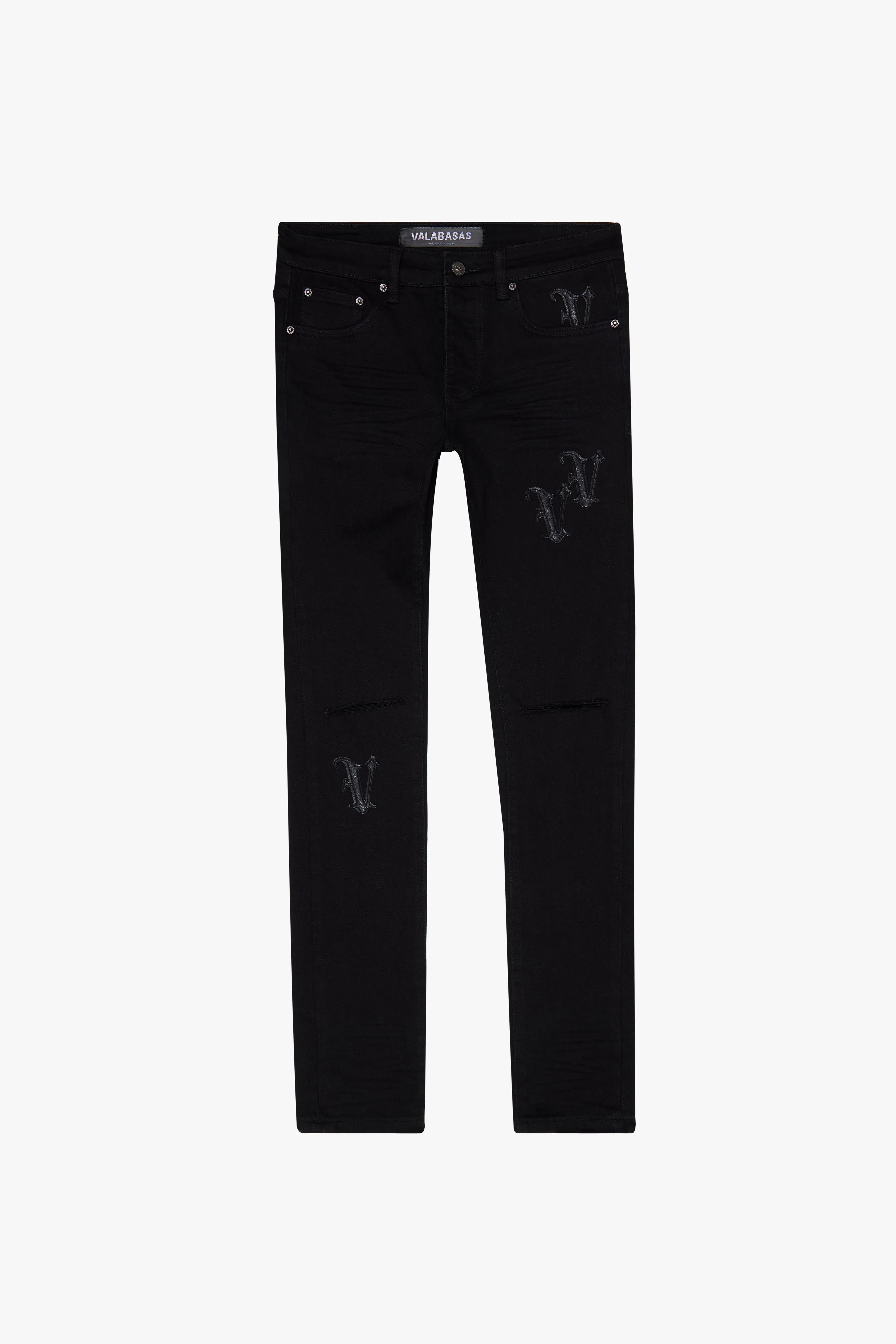 "NIMBUS" BLACK SKINNY JEAN sold by valabasas