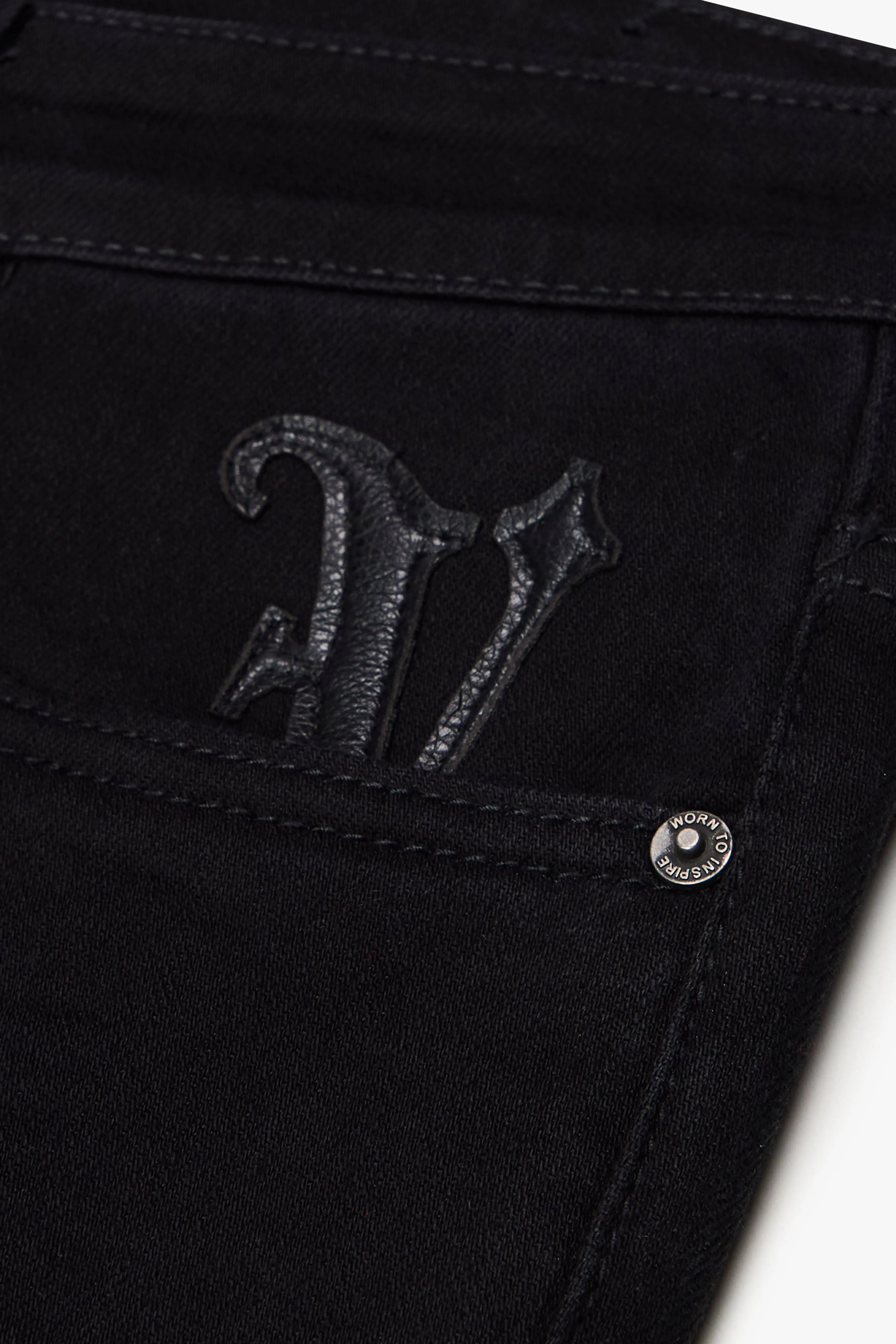 "NIMBUS" BLACK SKINNY JEAN sold by valabasas product image thumbnail 4