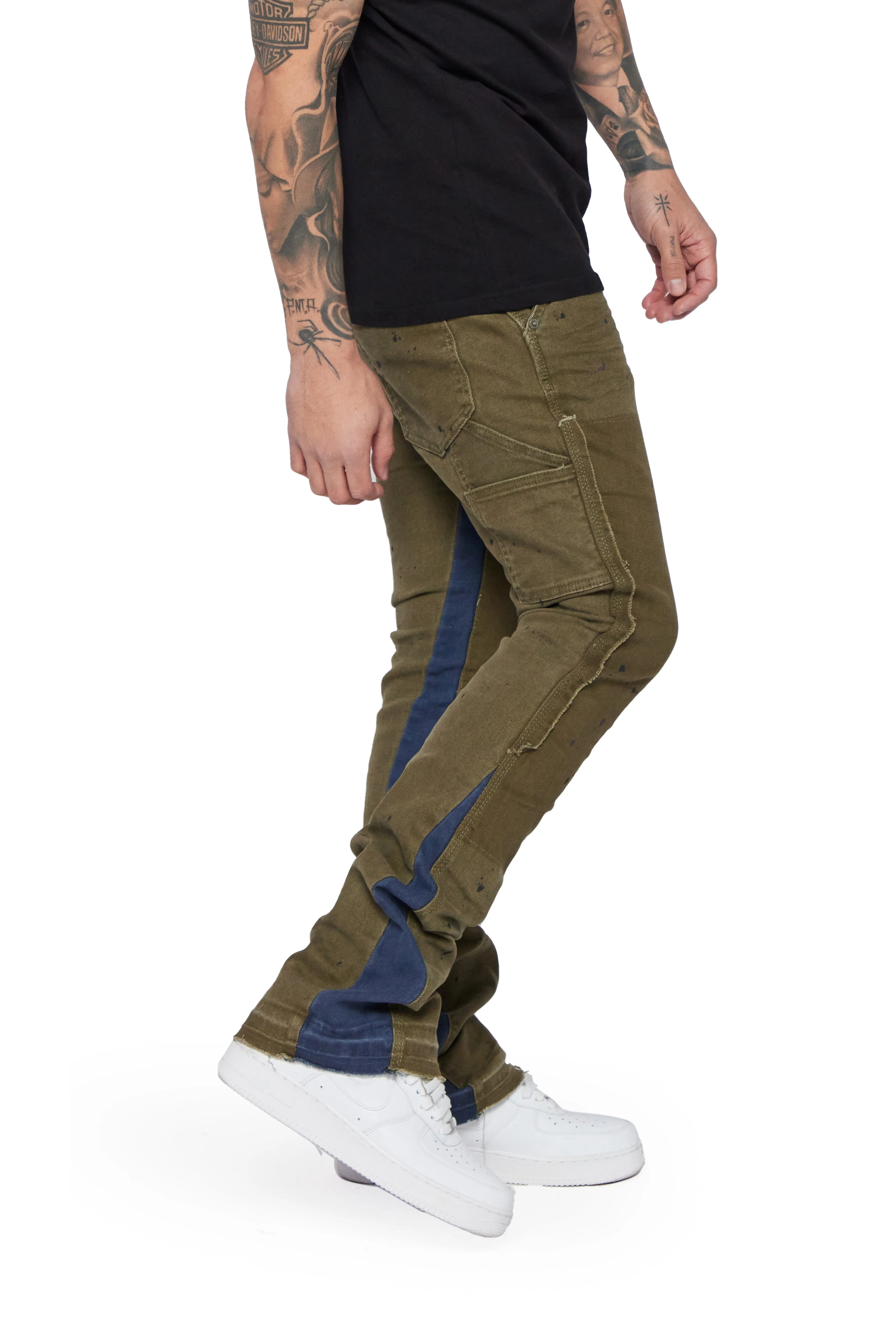 BLACK STACKED FLARE valabasas 28インチ（VALABASAS 