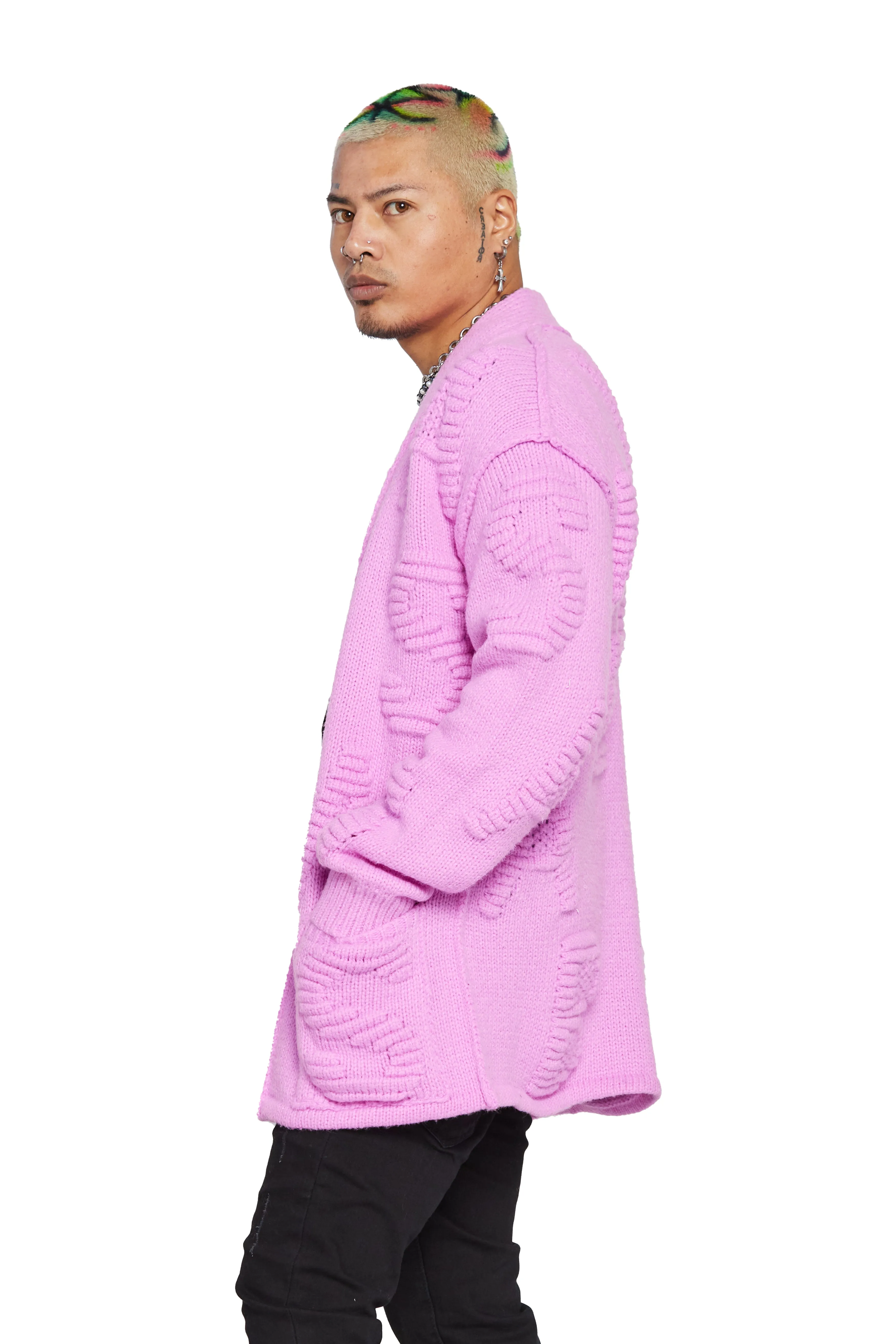 “6TH NBRHD” PINK SWEATER sold by valabasas product image thumbnail 5