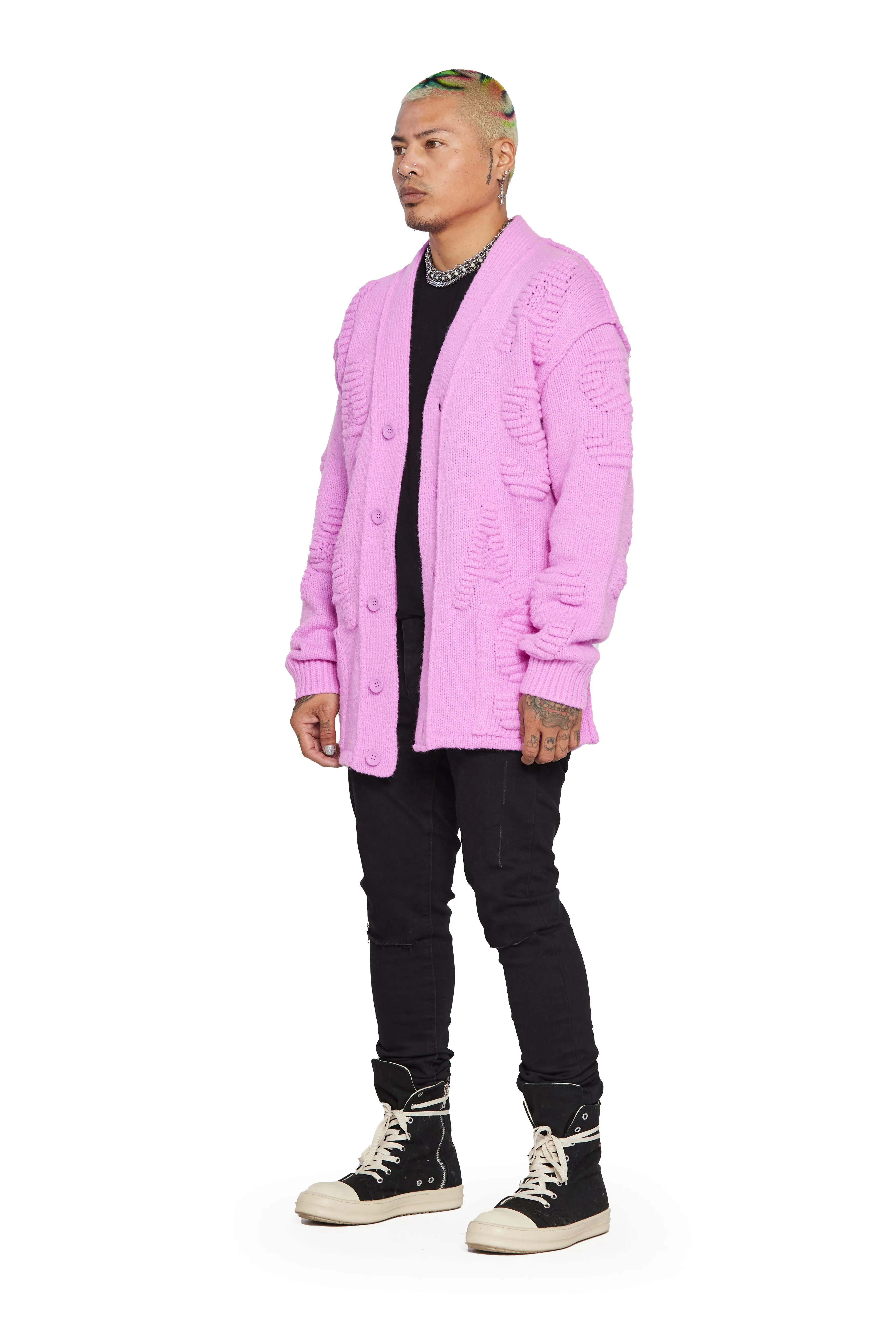 “6TH NBRHD” PINK SWEATER sold by valabasas product image thumbnail 4