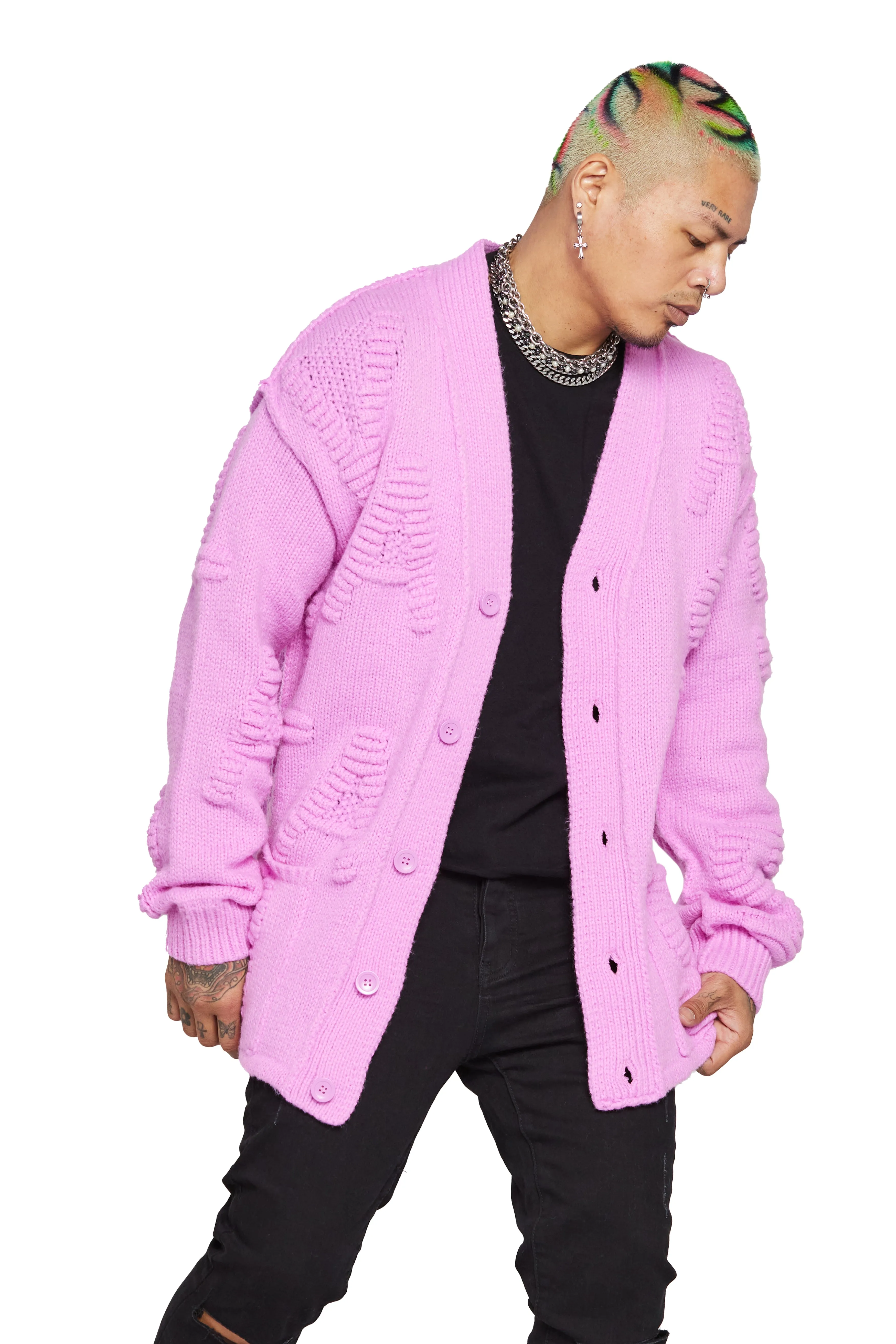 “6TH NBRHD” PINK SWEATER sold by valabasas product image thumbnail 2