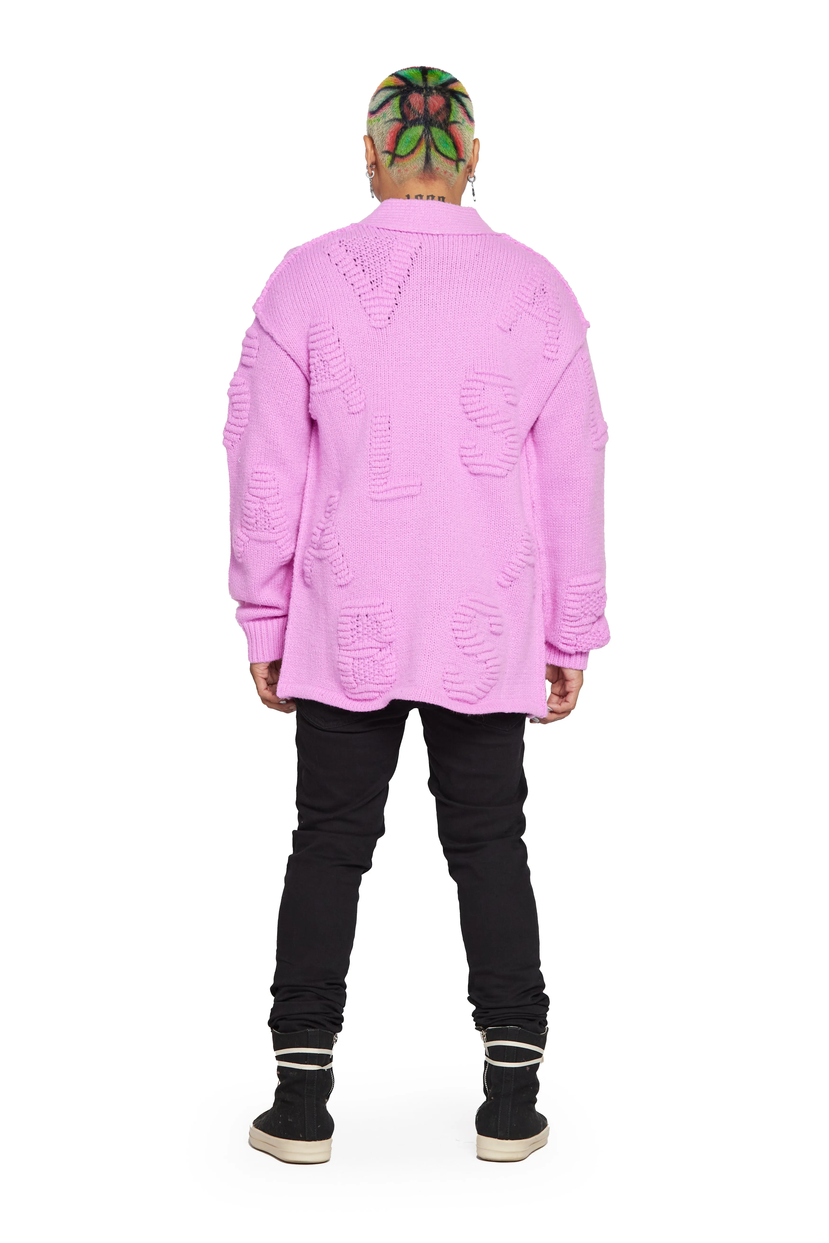 “6TH NBRHD” PINK SWEATER sold by valabasas product image thumbnail 3
