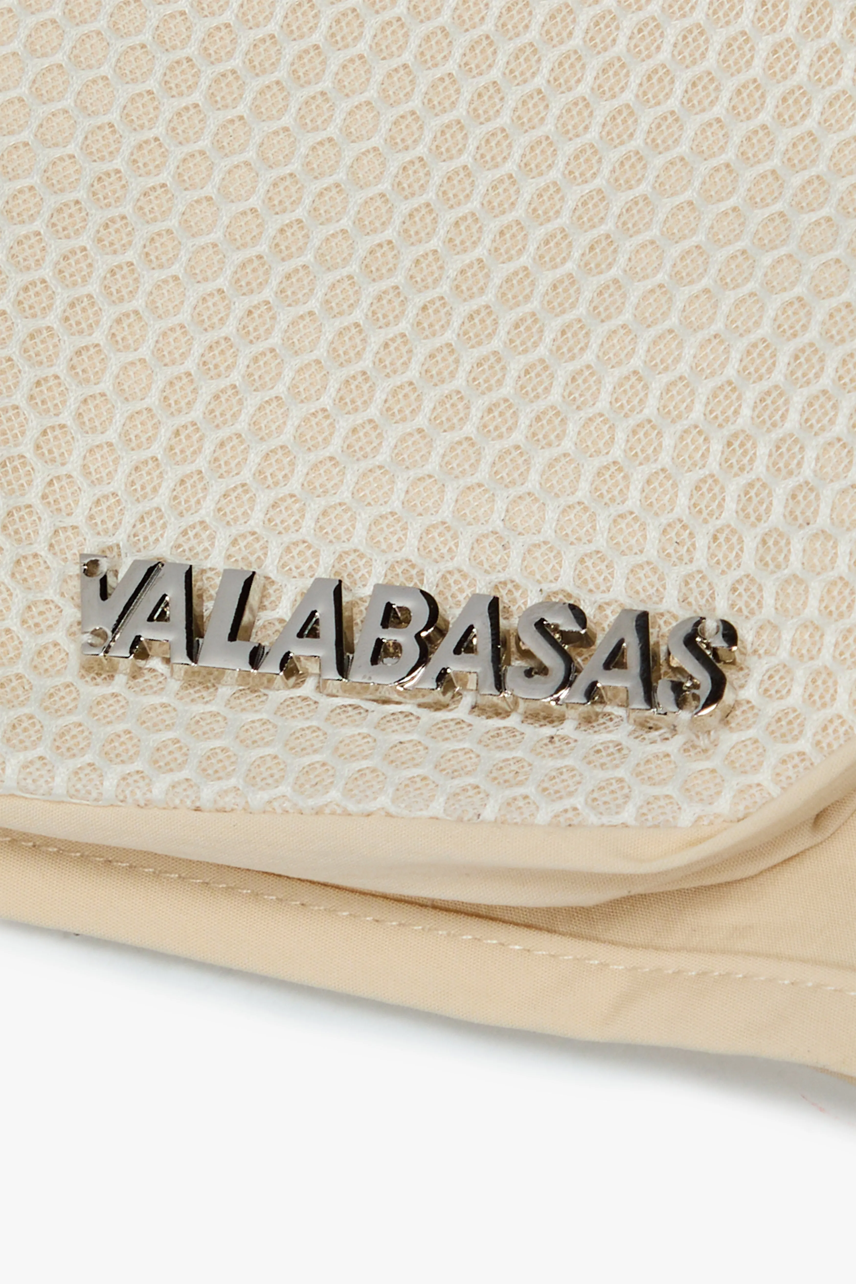 "TACTICAL MESH" OFF-WHITE NYLON VEST sold by valabasas product image thumbnail 2