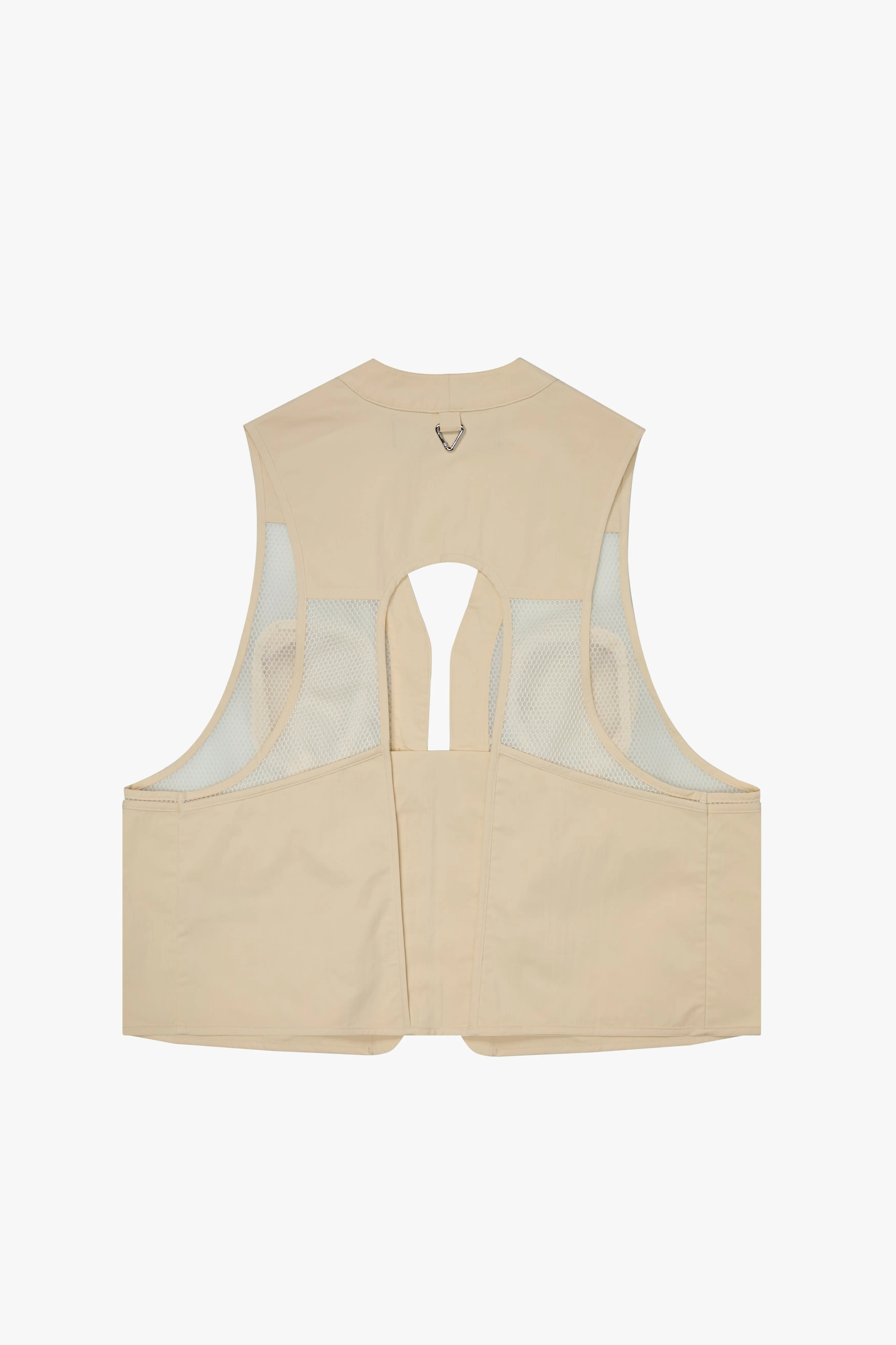 "TACTICAL MESH" OFF-WHITE NYLON VEST sold by valabasas product image thumbnail 3