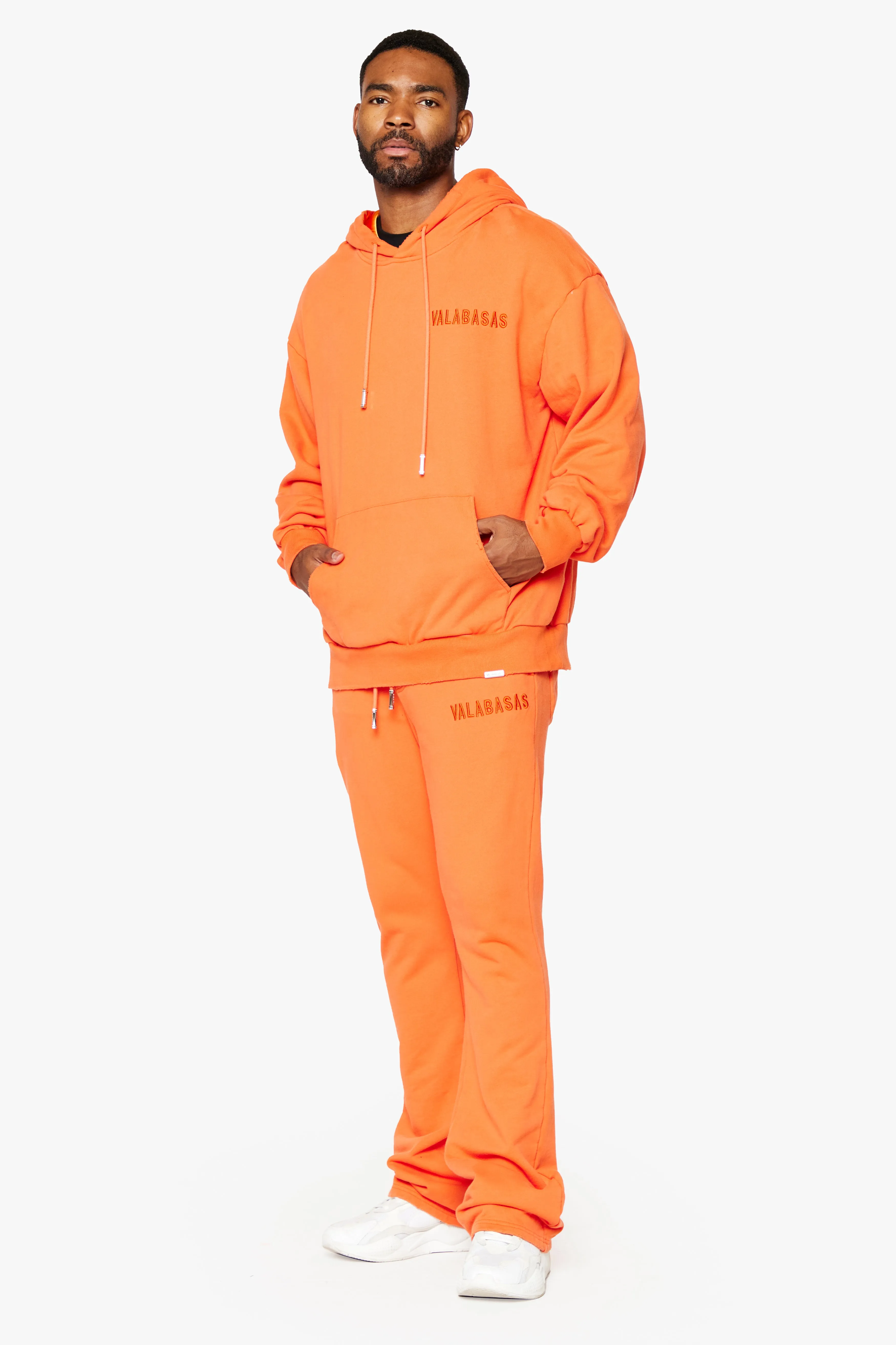 "VALA-ASCENT" FLEECE SET VINTAGE FLAME ORANGE sold by valabasas product image thumbnail 5