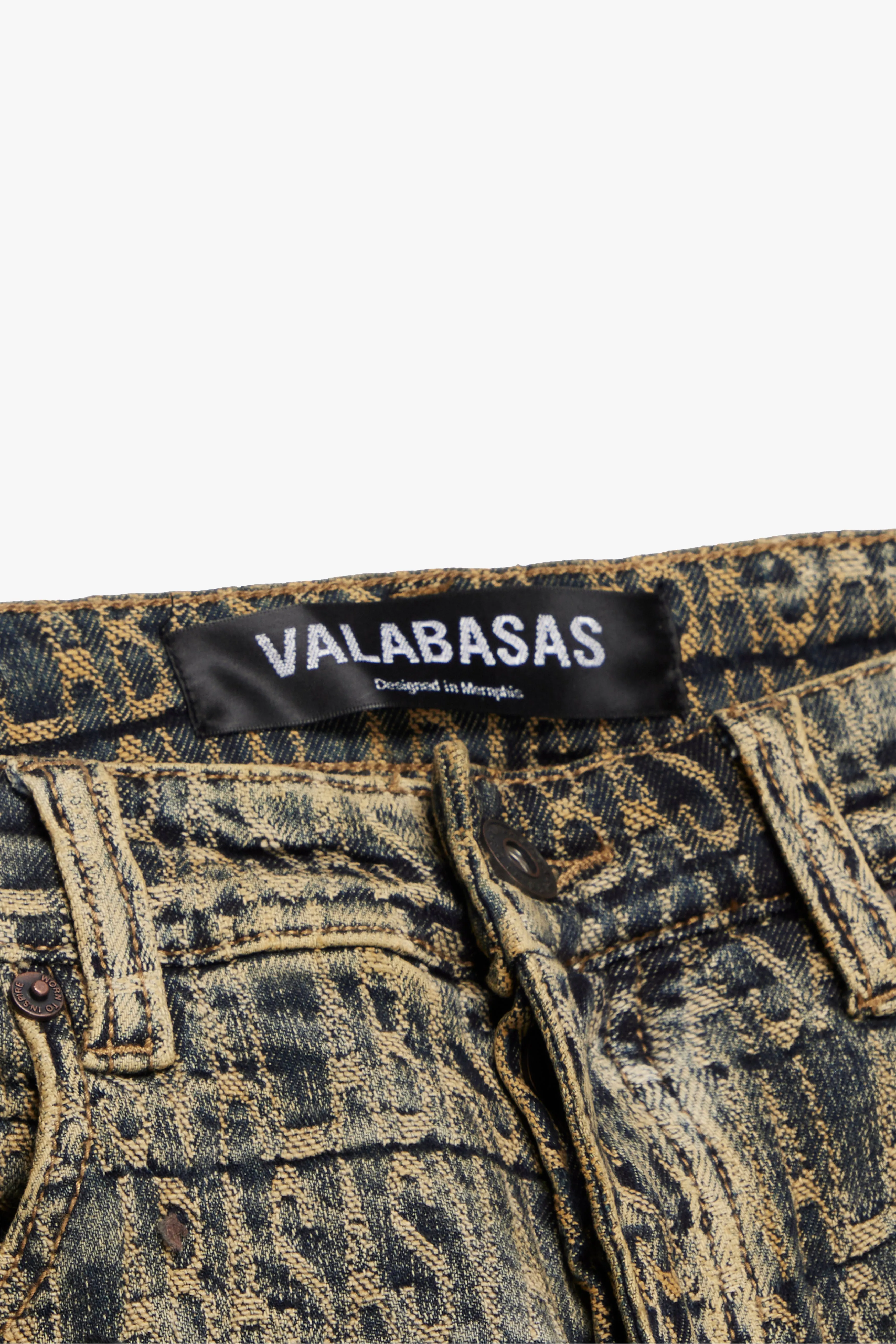 "IMPRINT” VINTAGE WASH STACKED FLARE JEAN sold by valabasas product image thumbnail 4