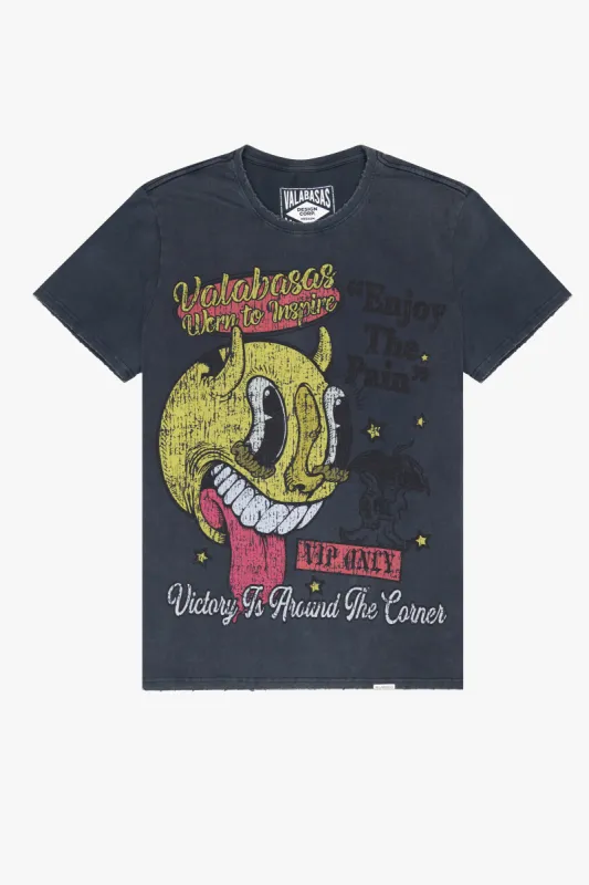 “VIP VICTORY” VINTAGE GREY TEE sold by valabasas