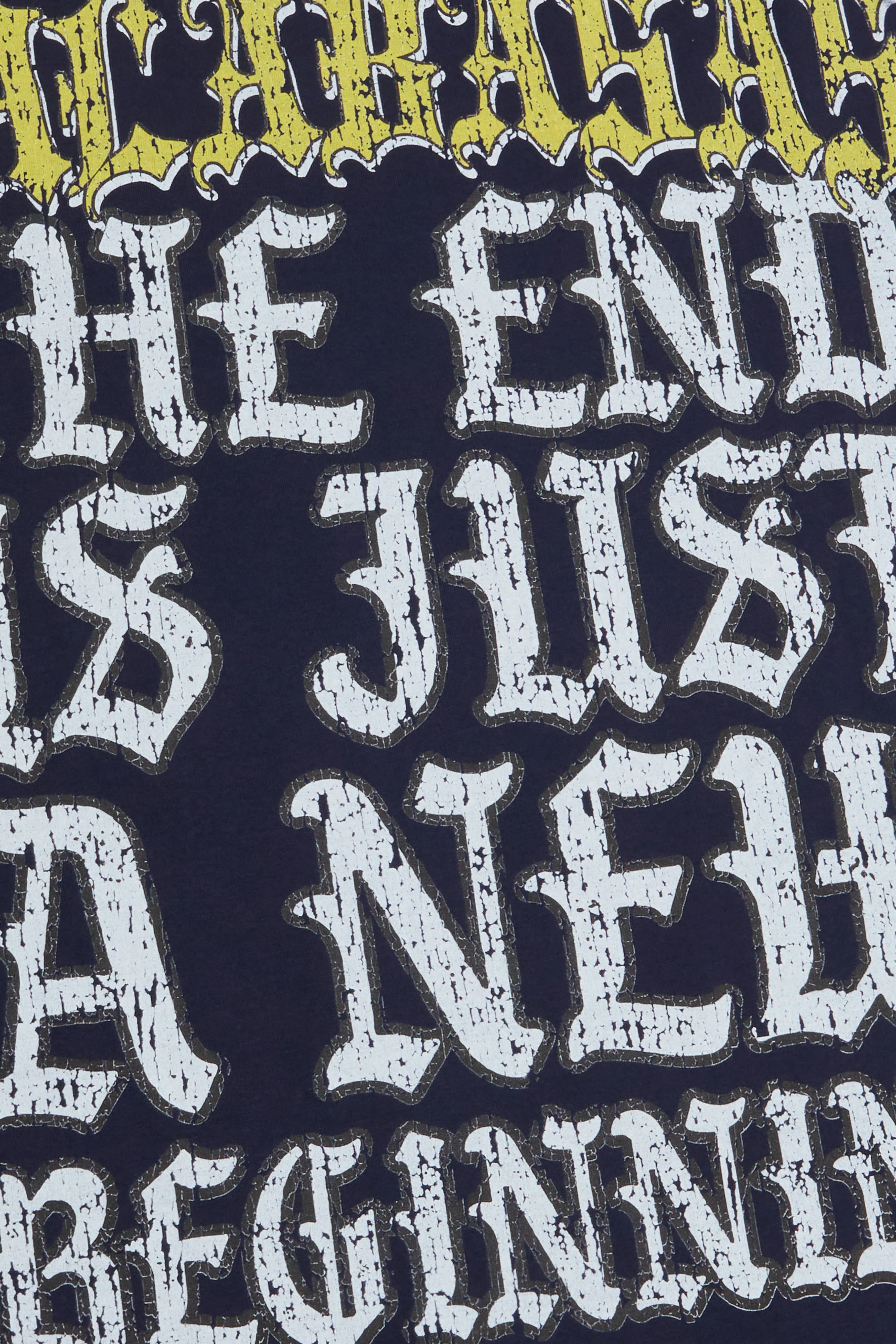 "LESS STRESS" DEEP ROYAL BLUE TEE sold by valabasas product image thumbnail 4