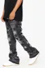 "V-STAR" MARBLED WASH STACKED FLARE JEAN sold by valabasas