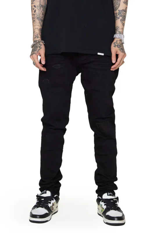 VALABASAS JEANS "SANTA MONICA" BLACK sold by valabasas