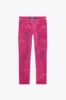 "LUXE" SUEDE SKINNY JEAN PINK sold by valabasas