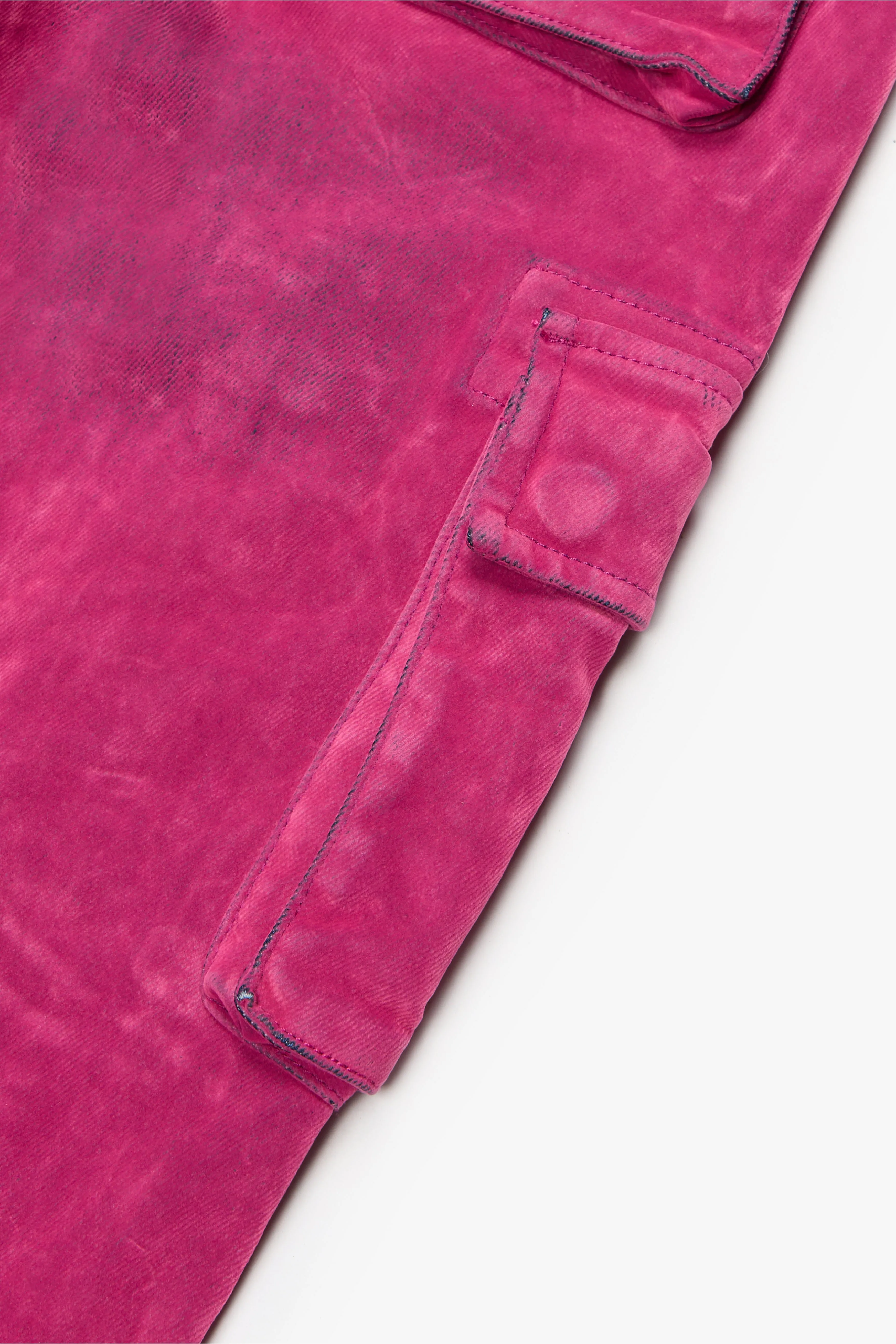 "LUXE" SUEDE SKINNY JEAN PINK sold by valabasas product image thumbnail 4