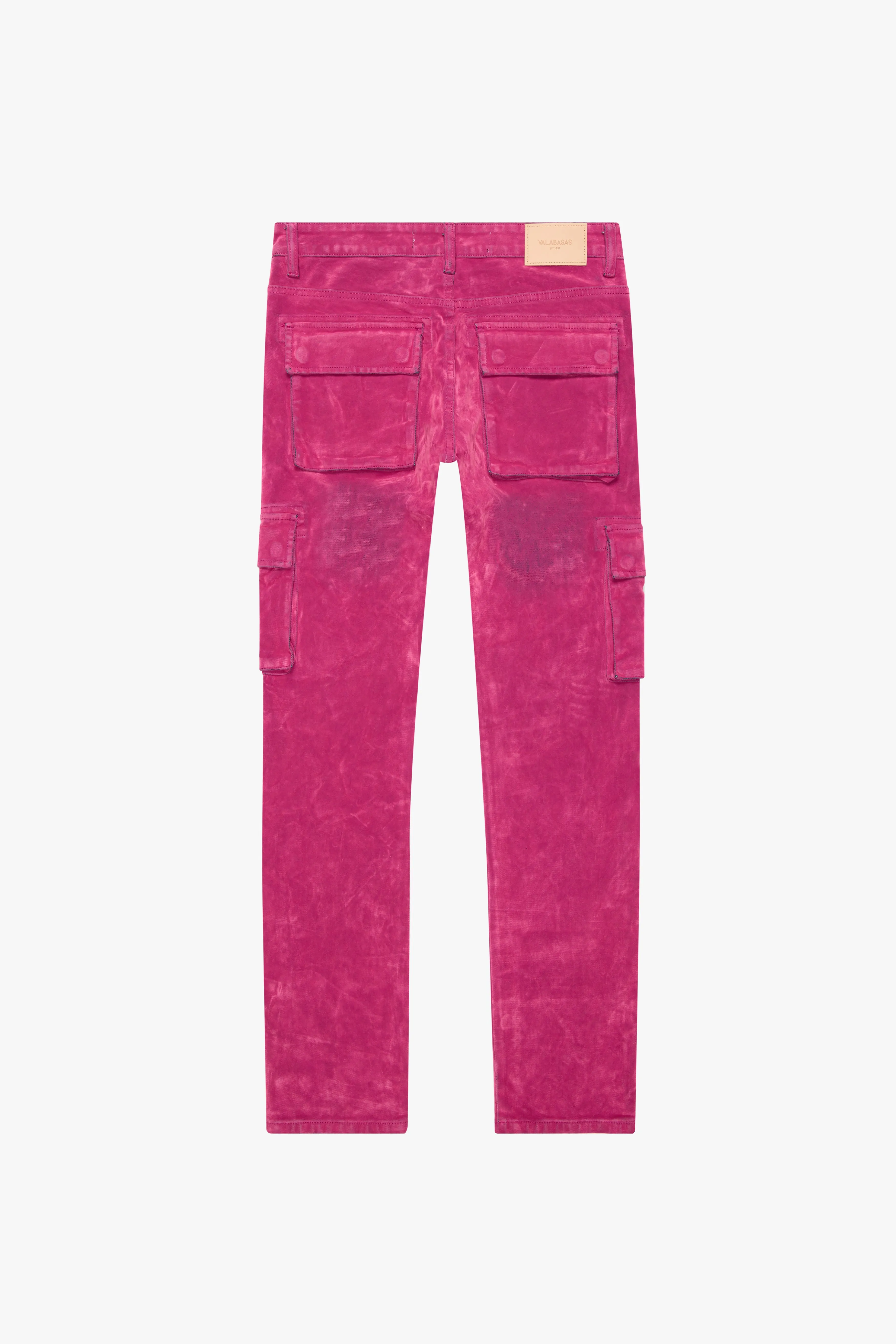"LUXE" SUEDE SKINNY JEAN PINK sold by valabasas product image thumbnail 3