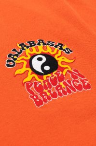 "ALL BALANCED" VINTAGE FLAME ORANGE TEE sold by valabasas