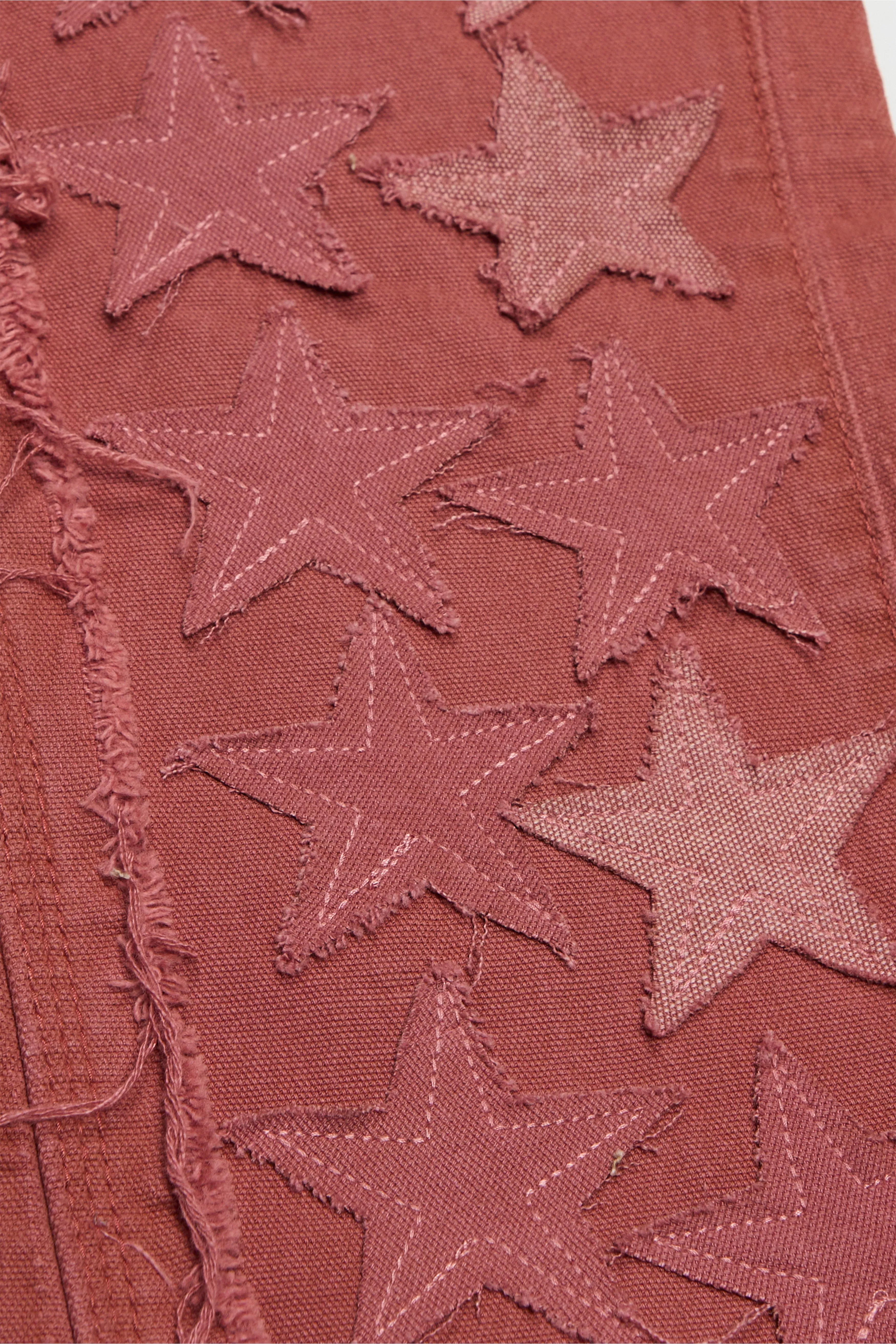 "V-STARS” STACKED FLARE JEAN SUNSET ORANGE sold by valabasas product image thumbnail 2