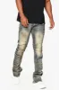"POCROS" SUPER STACKED FLARE JEAN DIRTY VINTAGE WASH sold by valabasas