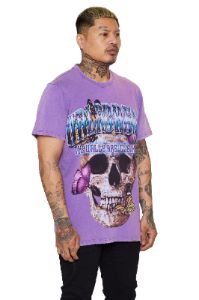 "CLOSE" VINTAGE PURPLE TEE sold by valabasas