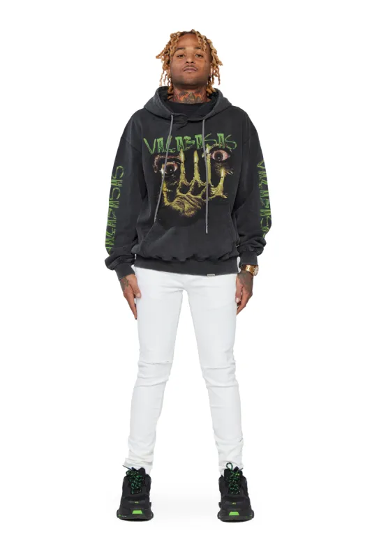 "CANDLE LITE" HOODIE VINTAGE BLACK sold by valabasas