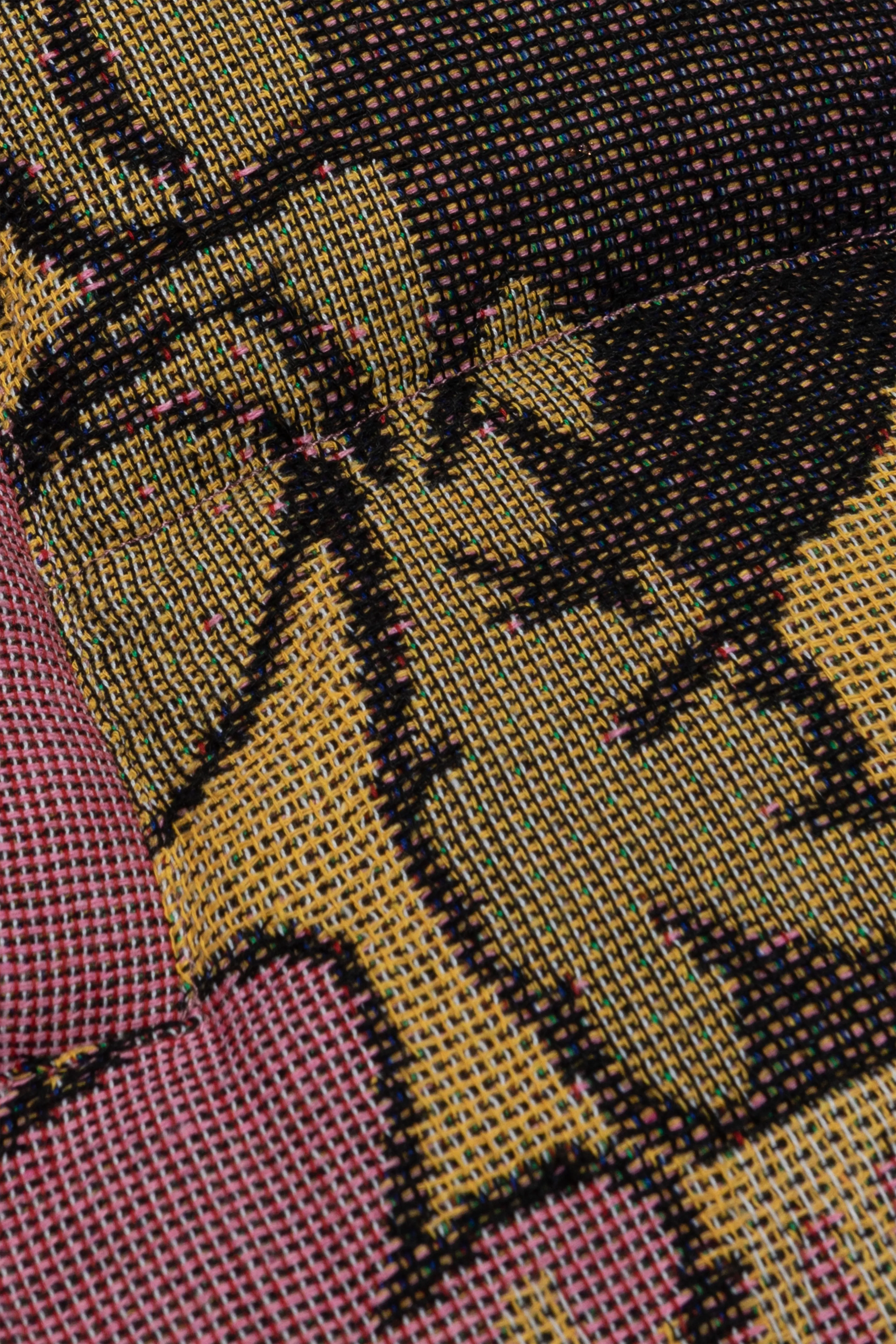 "WINNERS MENTALITY" PINK TAPESTRY PUFFER JACKET sold by valabasas product image thumbnail 2