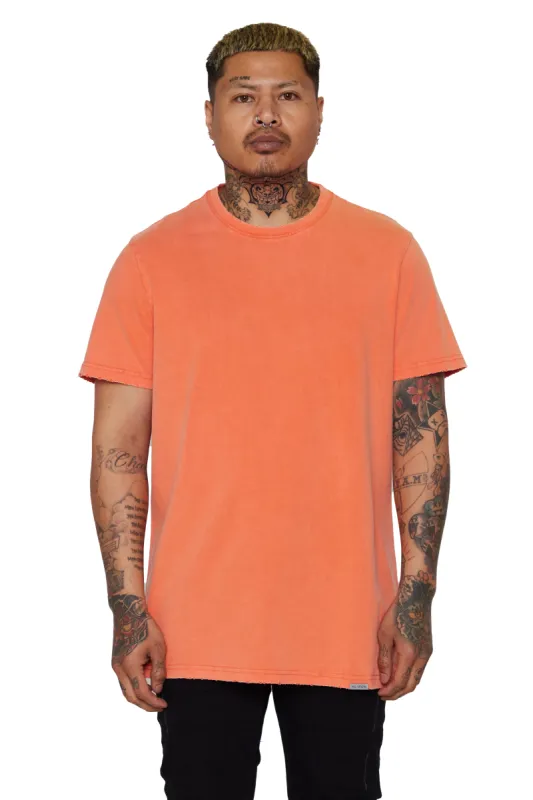 VALABASAS TEE "VALA-CORE" VINTAGE ORANGE sold by valabasas
