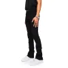 "PHOENIX" BLACK STACKED FLARE JEAN sold by valabasas