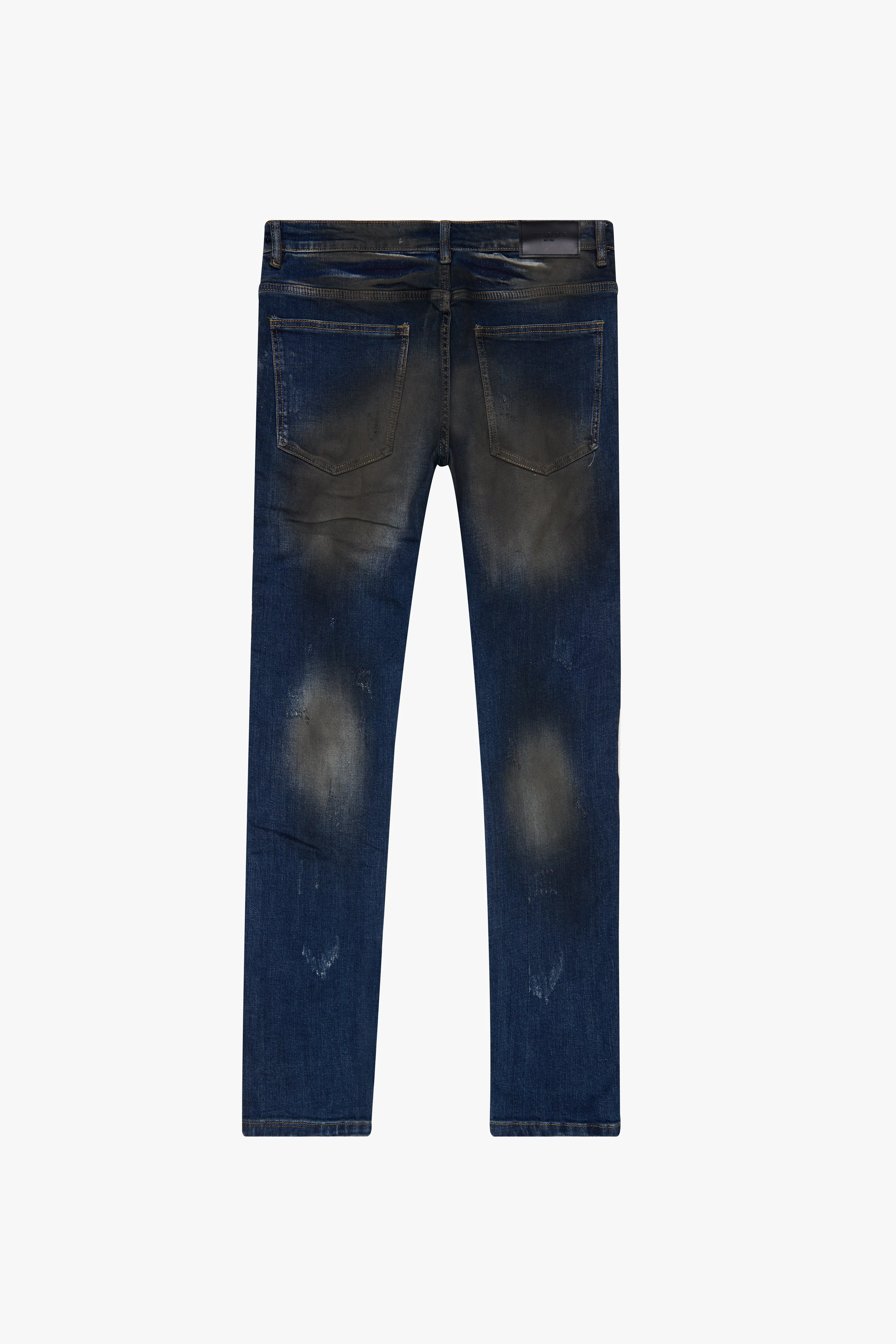 "ARCHERY" DK. BLUE WASH SKINNY JEAN sold by valabasas product image thumbnail 3