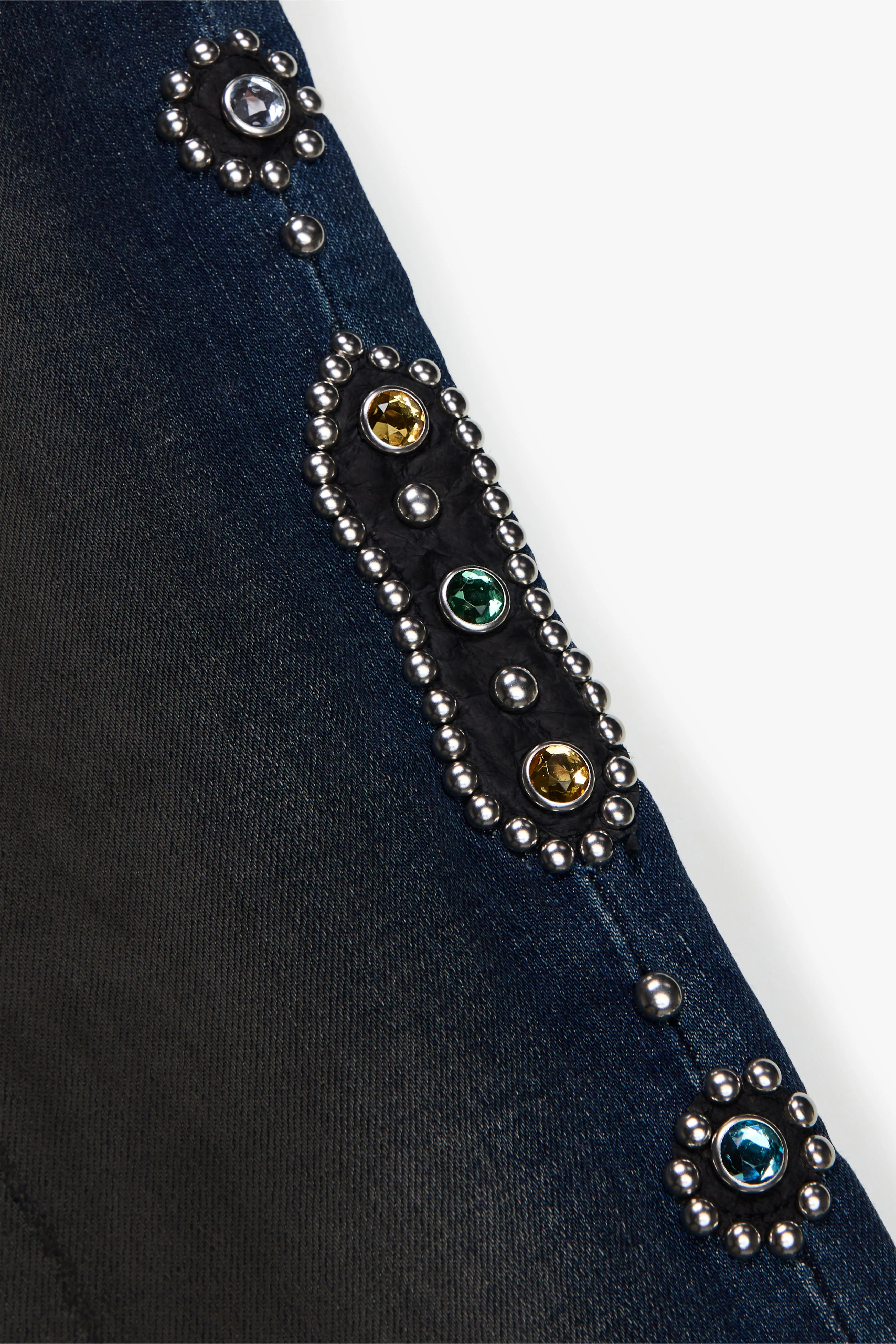 "ARCHERY" DK. BLUE WASH SKINNY JEAN sold by valabasas product image thumbnail 2