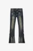 "STREAMLINE" DK VINTAGE WASHED STACKED FLARE JEAN sold by valabasas