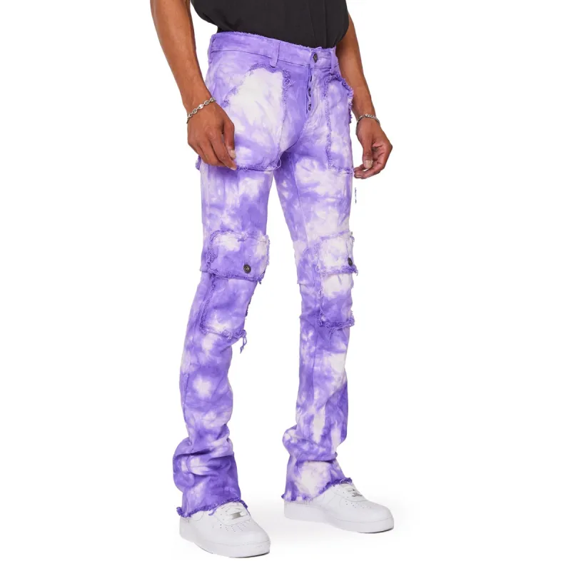 "V71'’ VIOLA STACKED FLARE JEAN sold by valabasas