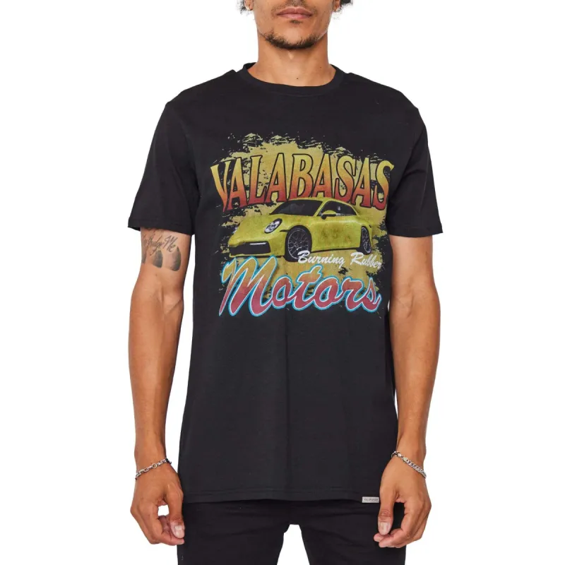 VALABASAS TEE “BASAS MOTORS” BLACK sold by valabasas