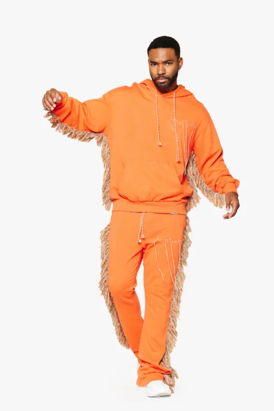 "ECCO" VINTAGE ORANGE  FLEECE SET sold by valabasas