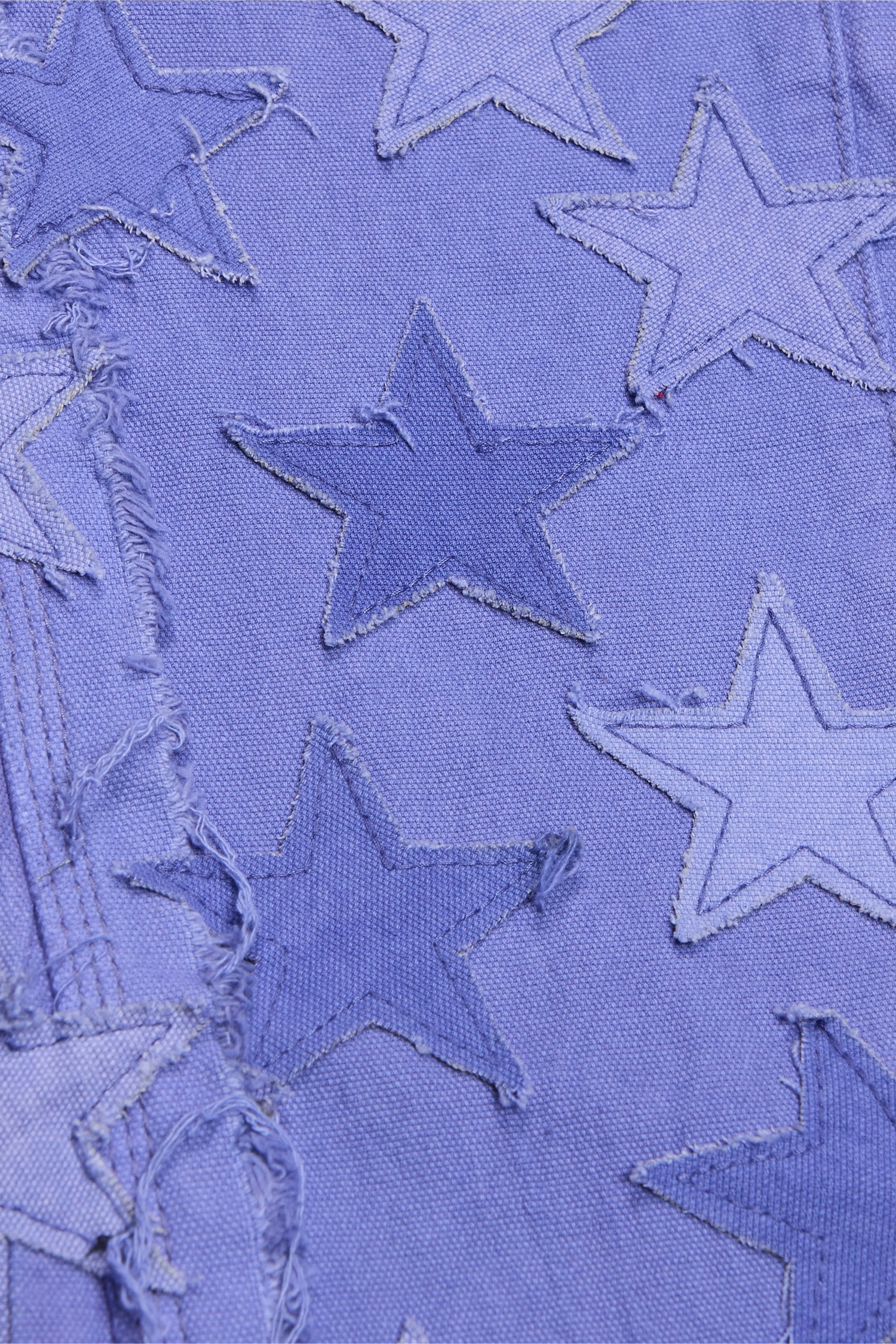 "V-STARS” STACKED FLARE JEAN PURPLE WASHED sold by valabasas product image thumbnail 2