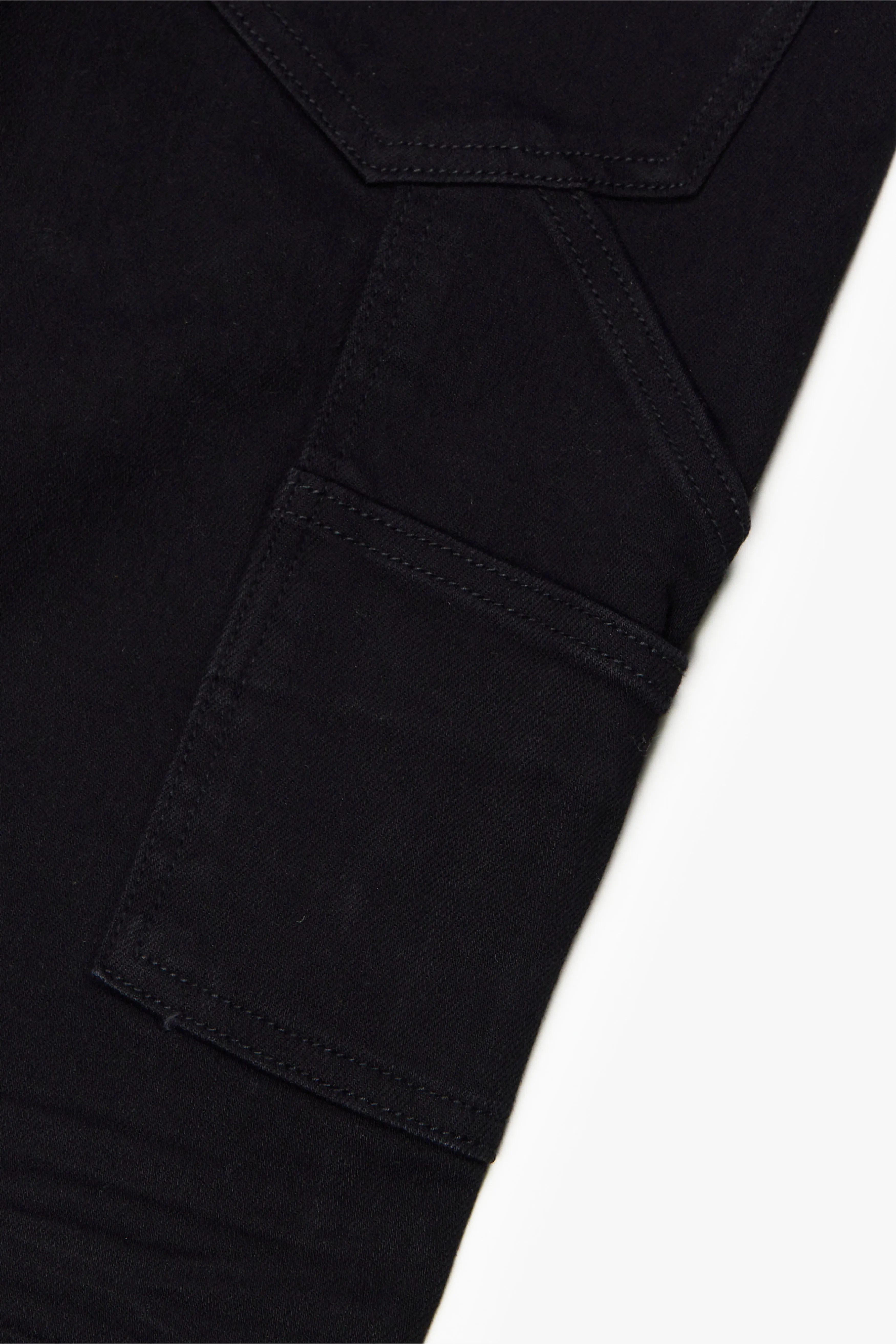 "TATTERED" STRAIGHT JEAN BLACK sold by valabasas product image thumbnail 4