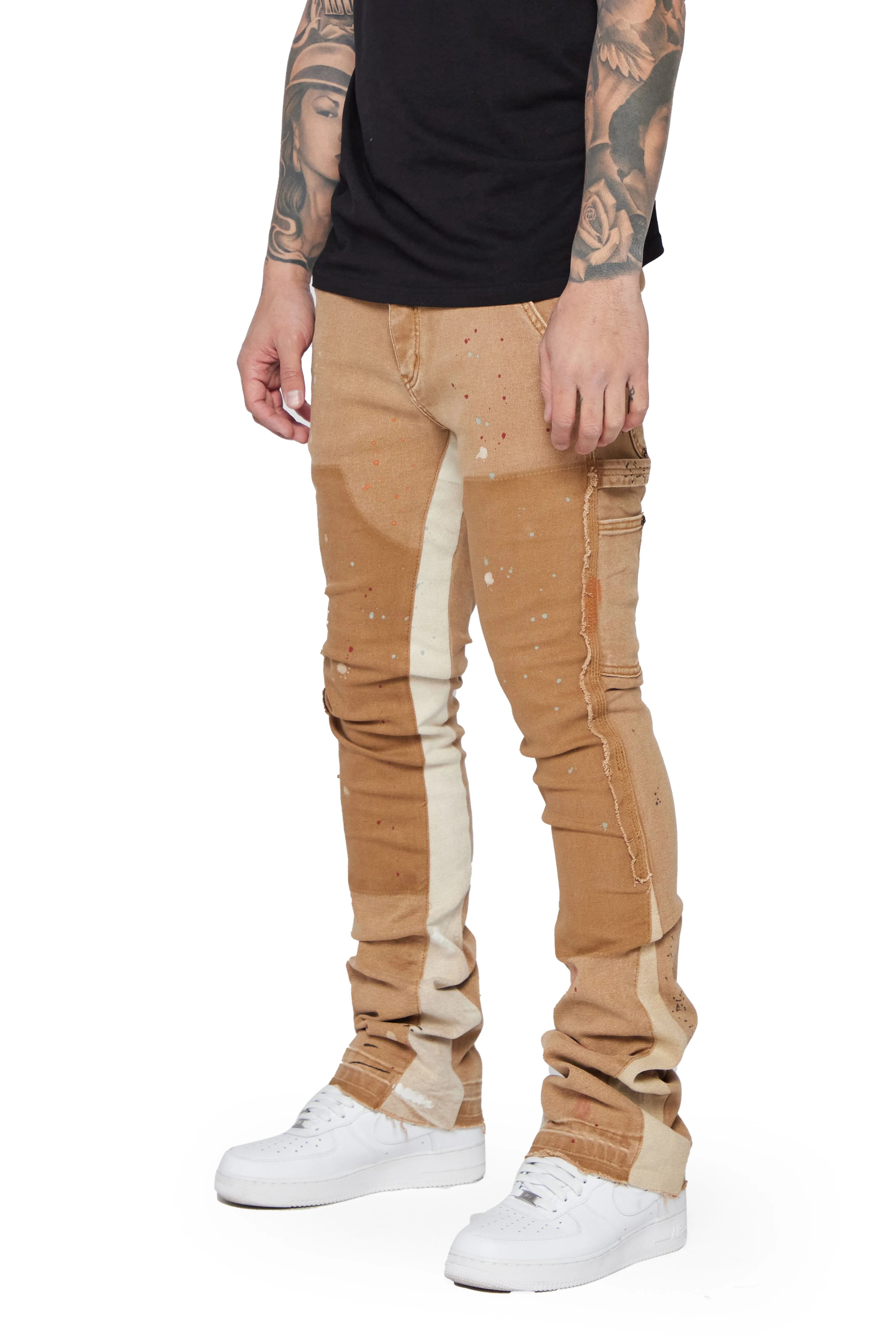 “ALPHA” STACKED FLARE JEAN CAHI sold by valabasas product image thumbnail 4