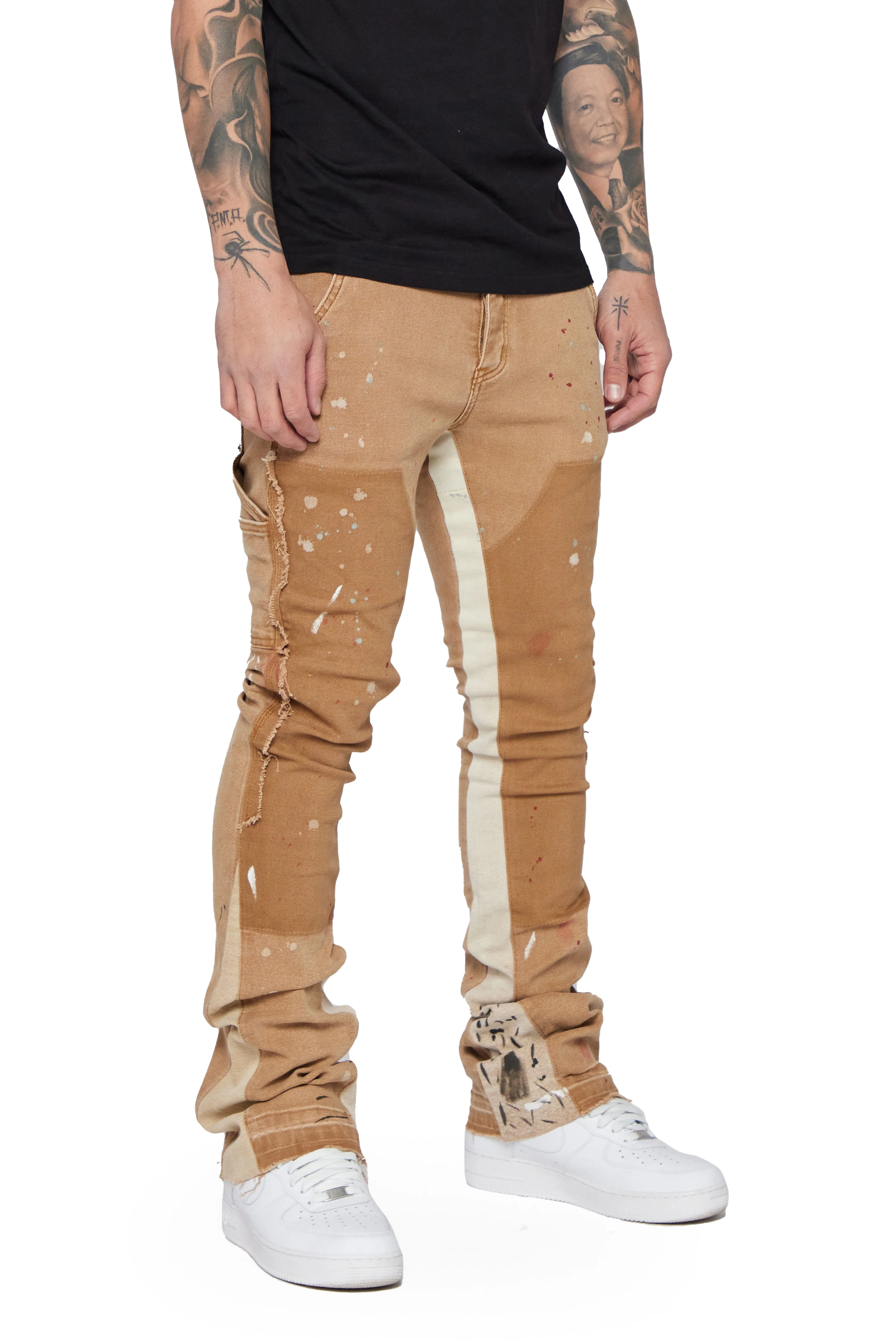“ALPHA” STACKED FLARE JEAN CAHI sold by valabasas product image thumbnail 5