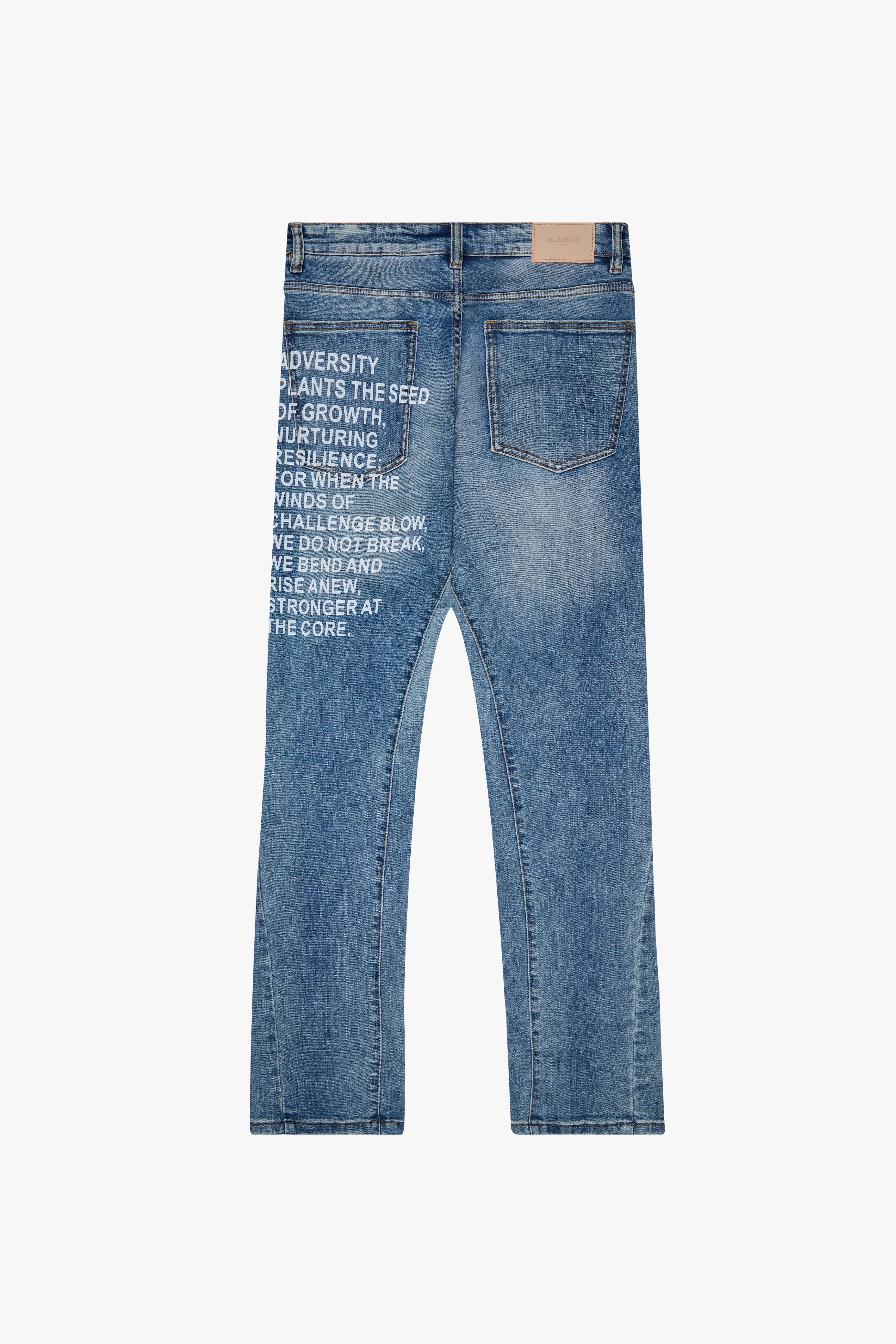 "RYZE"STRAIGHT JEAN LT BLUE sold by valabasas product image thumbnail 3