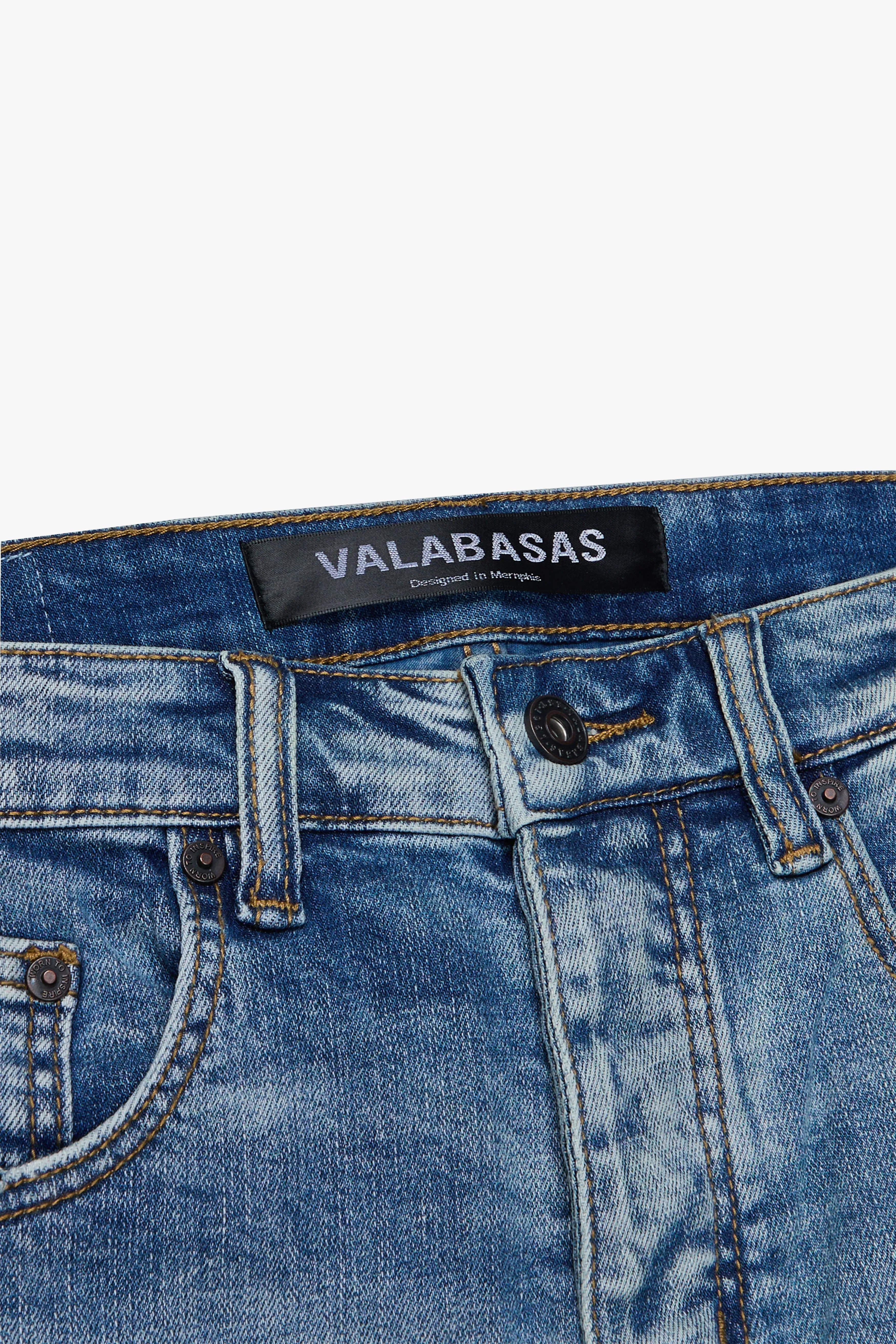 "RYZE"STRAIGHT JEAN LT BLUE sold by valabasas product image thumbnail 4